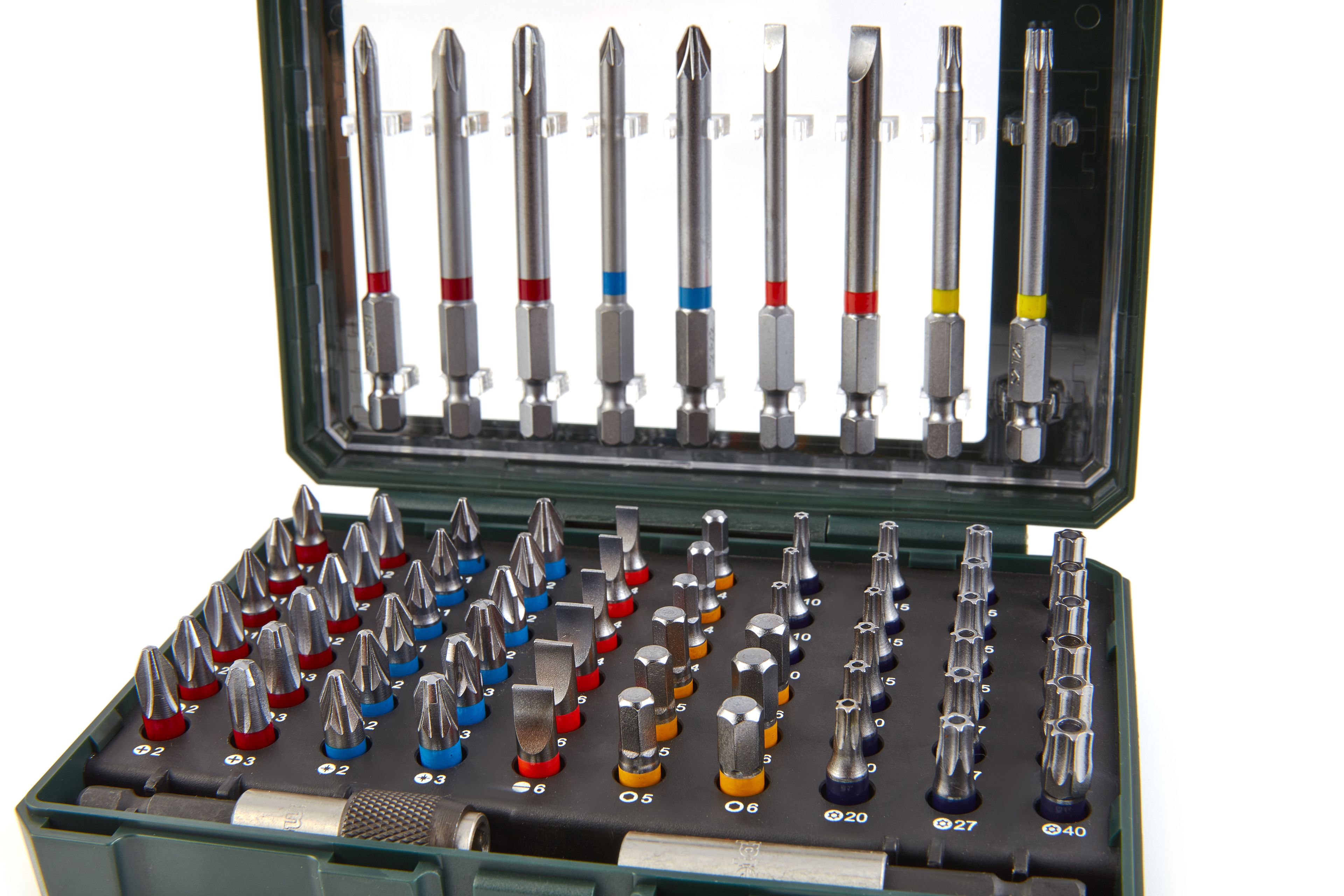 Set di bit da 71 pezzi Metabo 626704000 in cassette Image 4