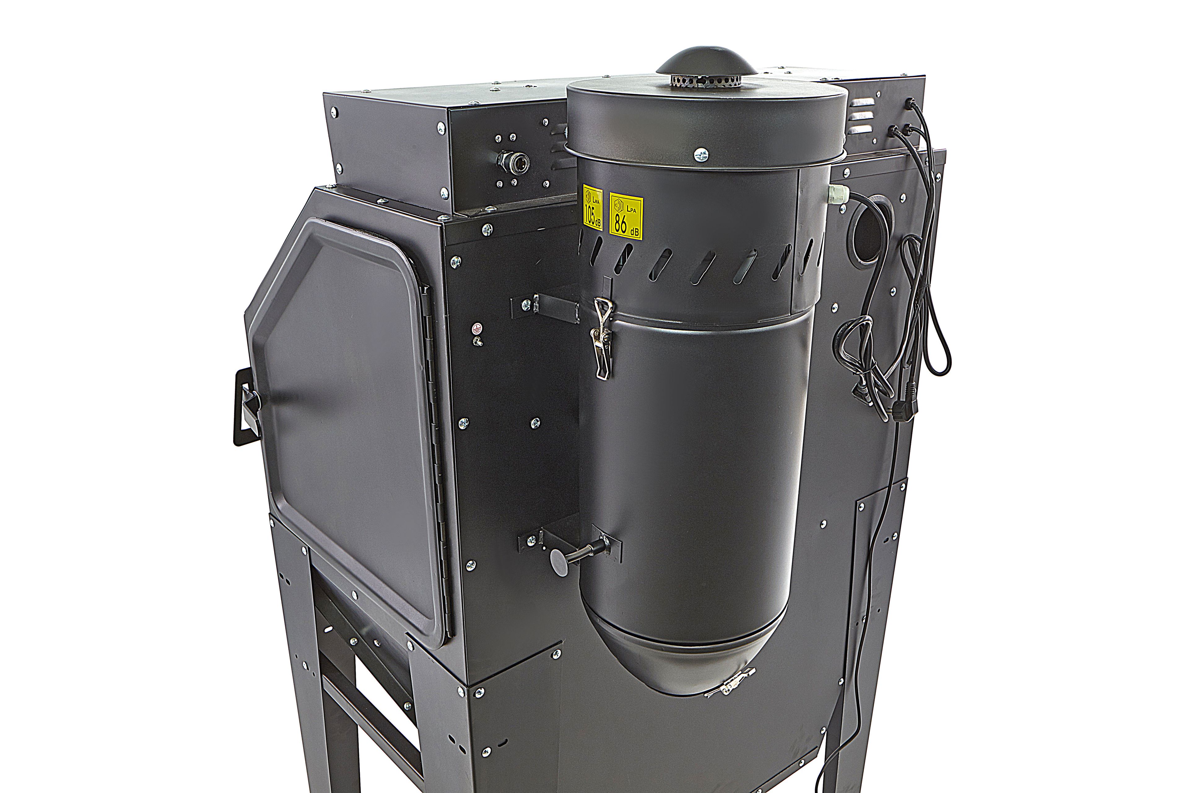 Cabine de souffle HBM SBC 350 noir mat avec extraction CE Image 13