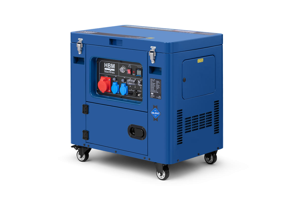 HBM generador diésel con motor diésel de 532 cm³ 230V/400V 7000W