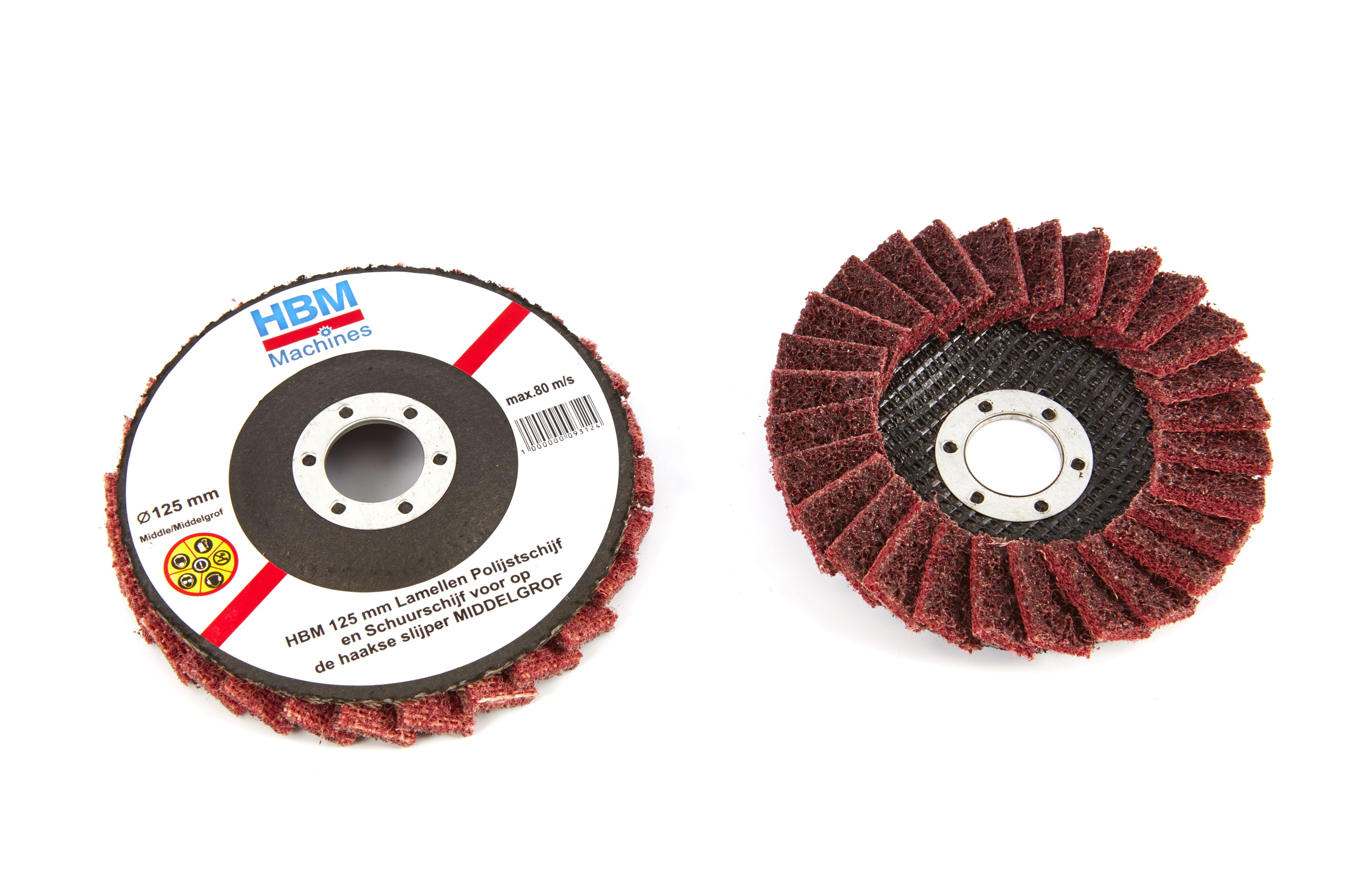 HBM Lamellen-Polier- und Schleifscheiben