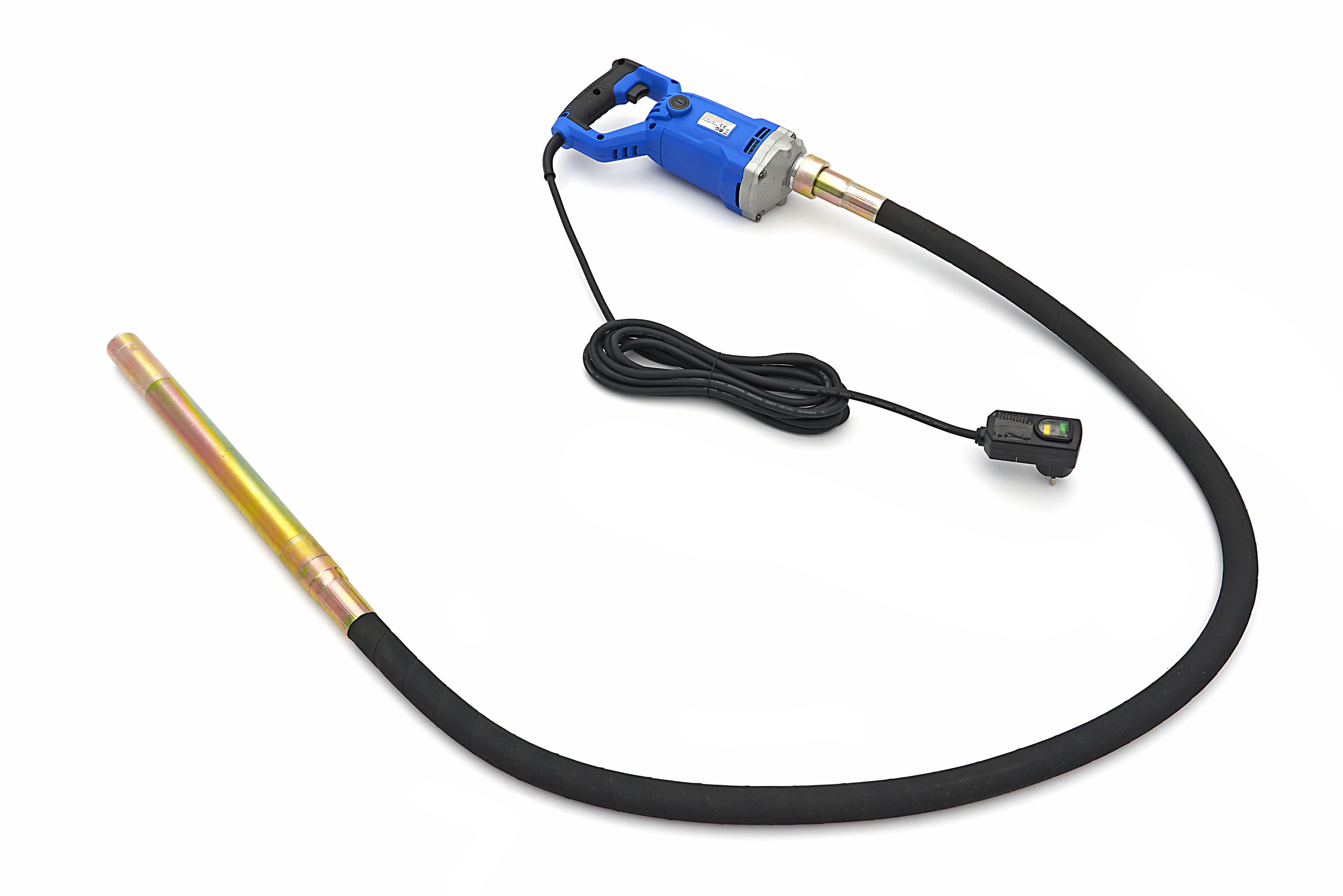 HBM Aguja vibratoria de 1100 vatios para hormigón con aguja vibratoria de 2 metros Image 2