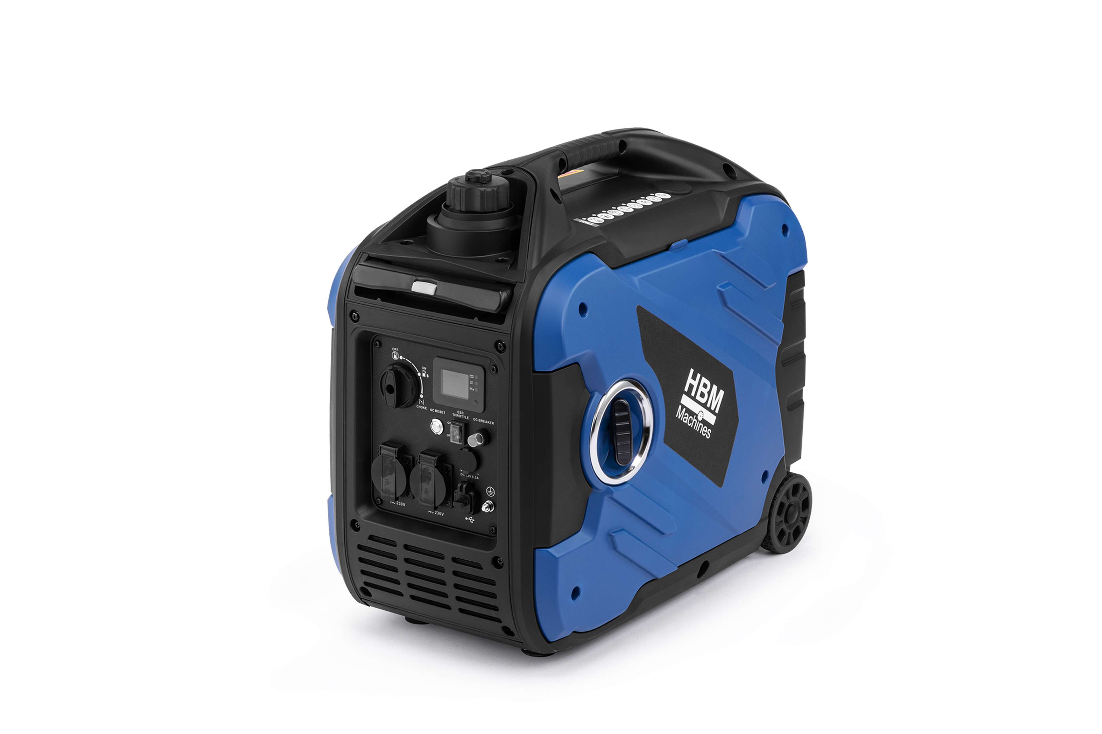 HBM générateur onduleur avec moteur à essence de 174 cm³ 230V 4200W Image 14