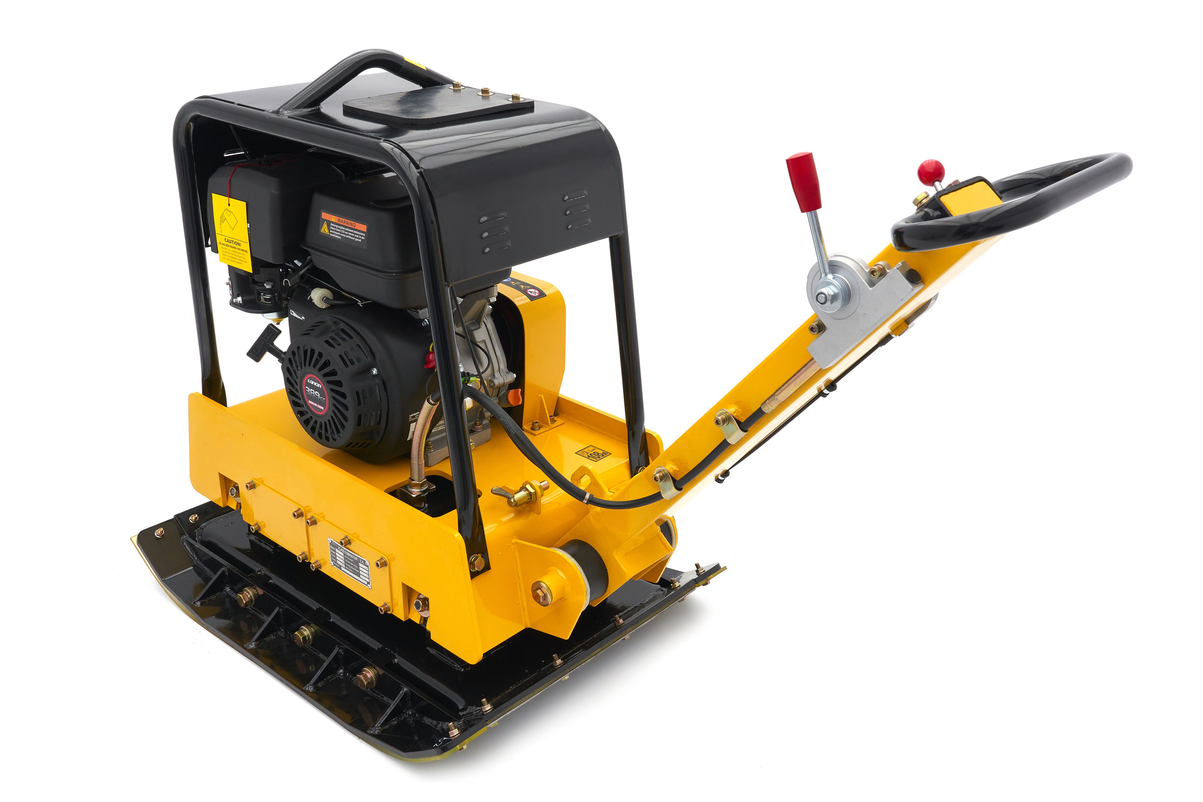 HBM Professional 13 HP - 38KN Plaque vibrante réversible 820 x 650 mm, y compris les roues et la plaque de protection de pavage Image 8