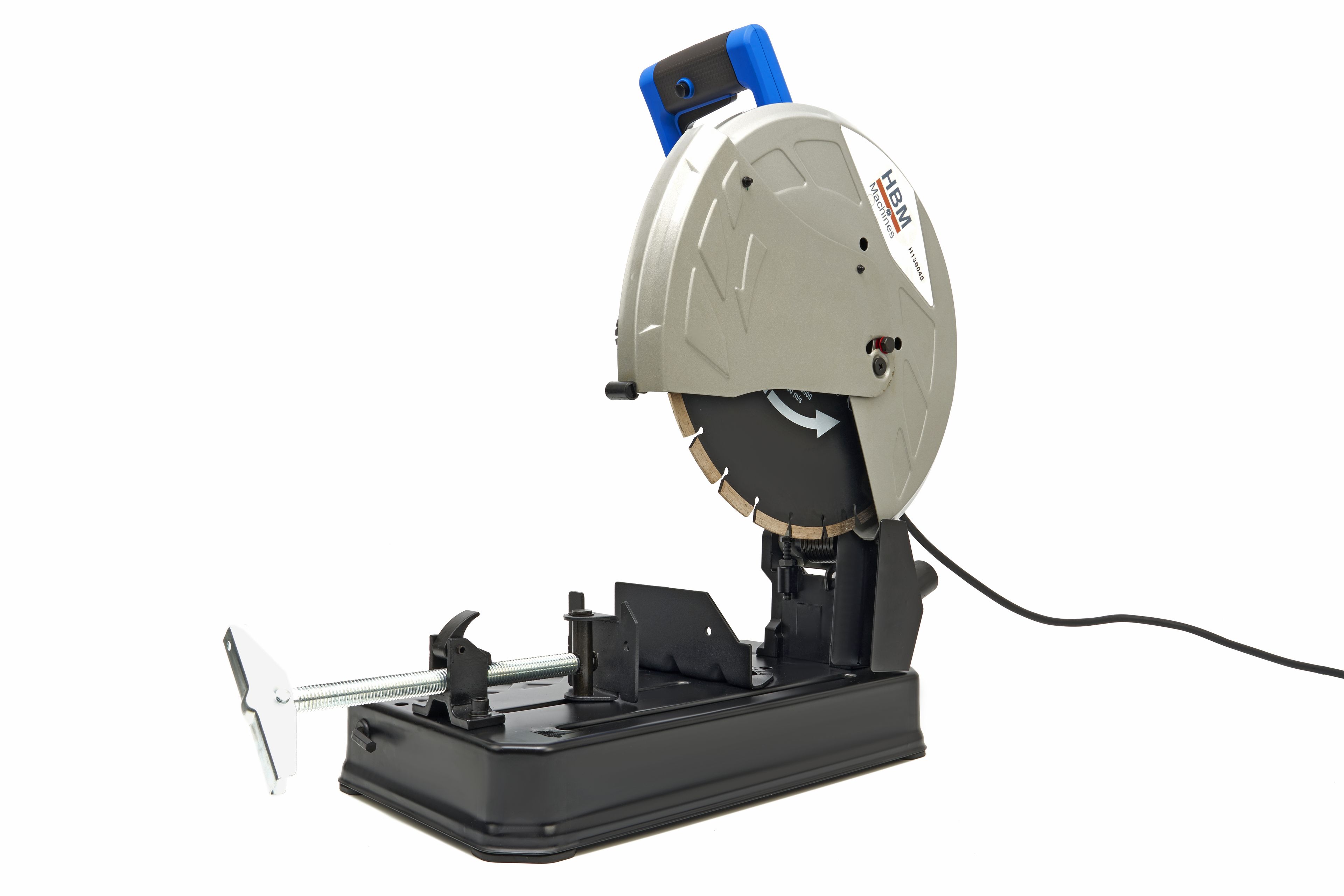 HBM 350 mm Steenzaagmachine - 2300W Inclusief 2 Diamantzaagbladen Image 4