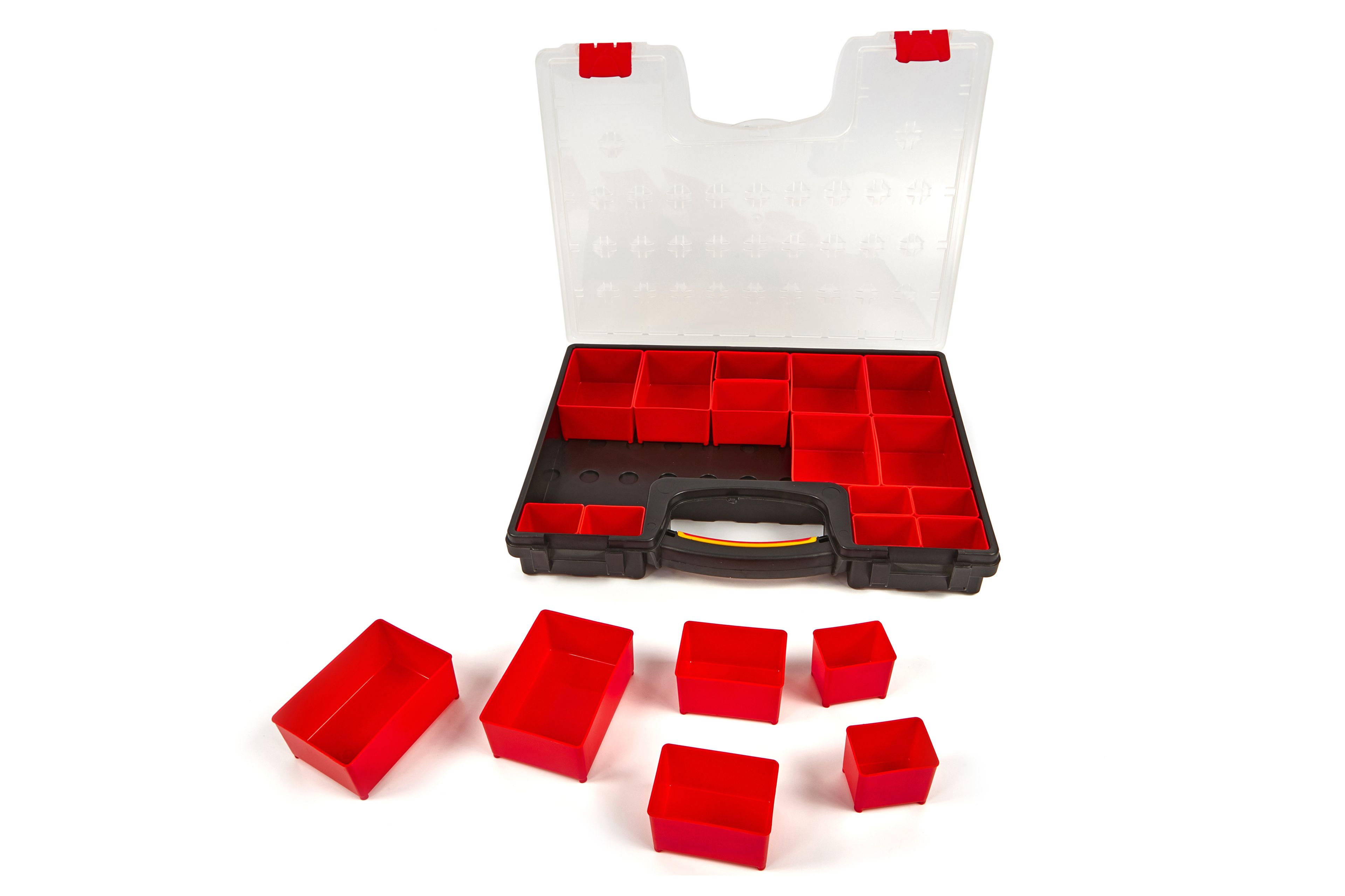 Boîte de rangement 42 x 33,5 x 5 cm HBM avec 20 compartiments Image 5