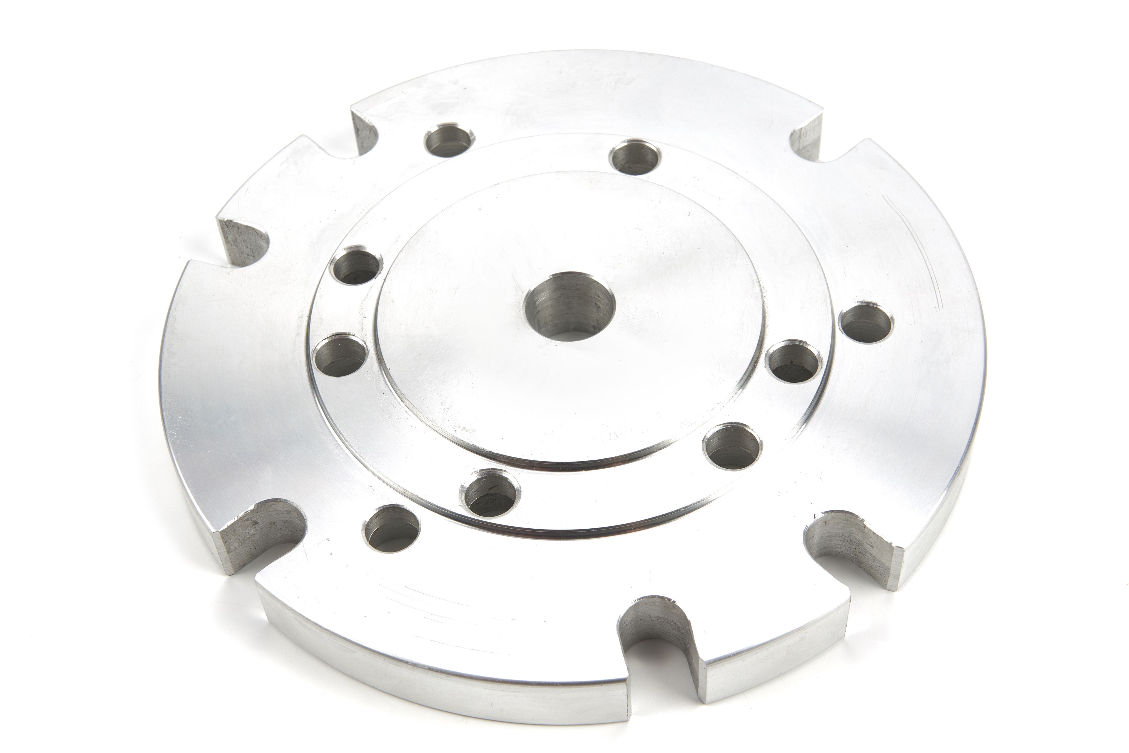 HBM Aluminium-Flansch für 100 und 125 mm Spannfutter DIN 6350 Image 2