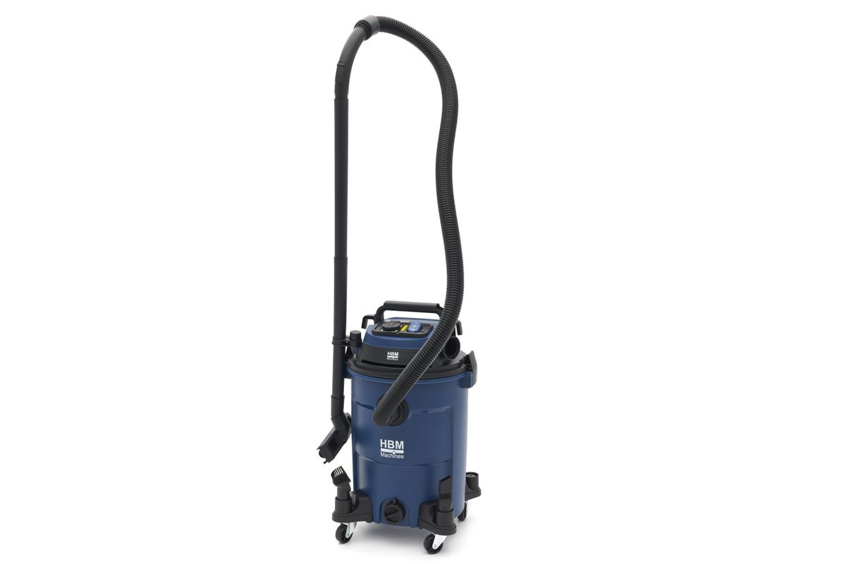 Aspirador de construcción HBM húmedo/seco PP 1200W 25L