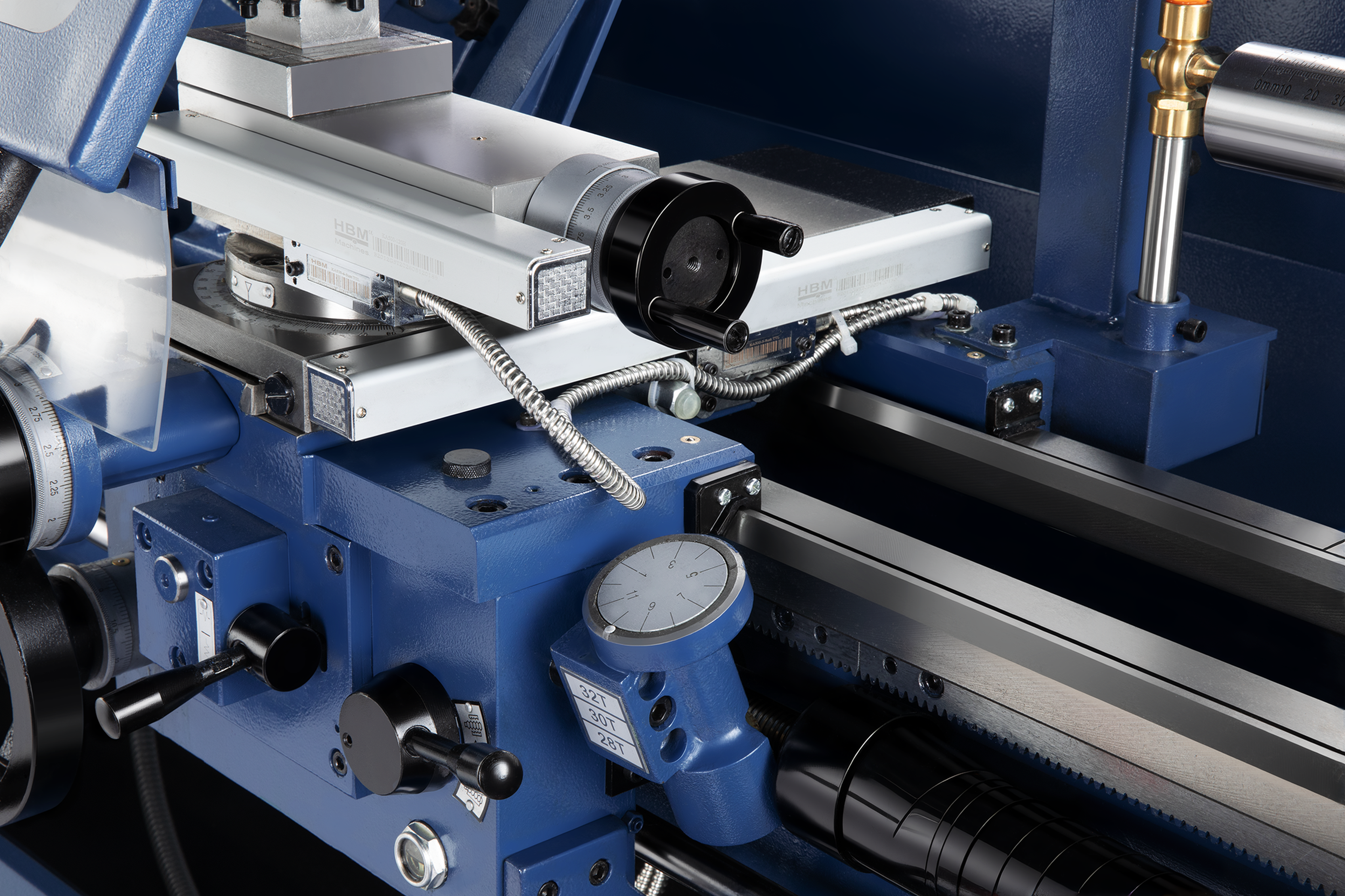 HBM Metalldrehbank 360 x 1000 DRO 400 Volt Image 8