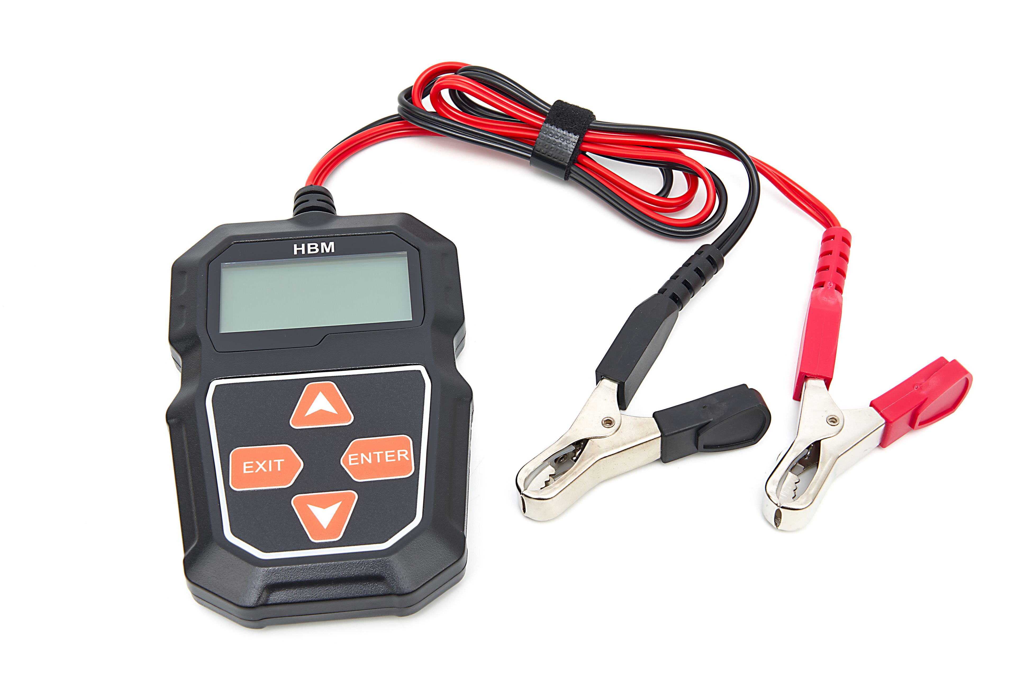 Probador de batería digital HBM de 12 Voltios adecuado para AGM, GEL, NAT y SECAS Accus