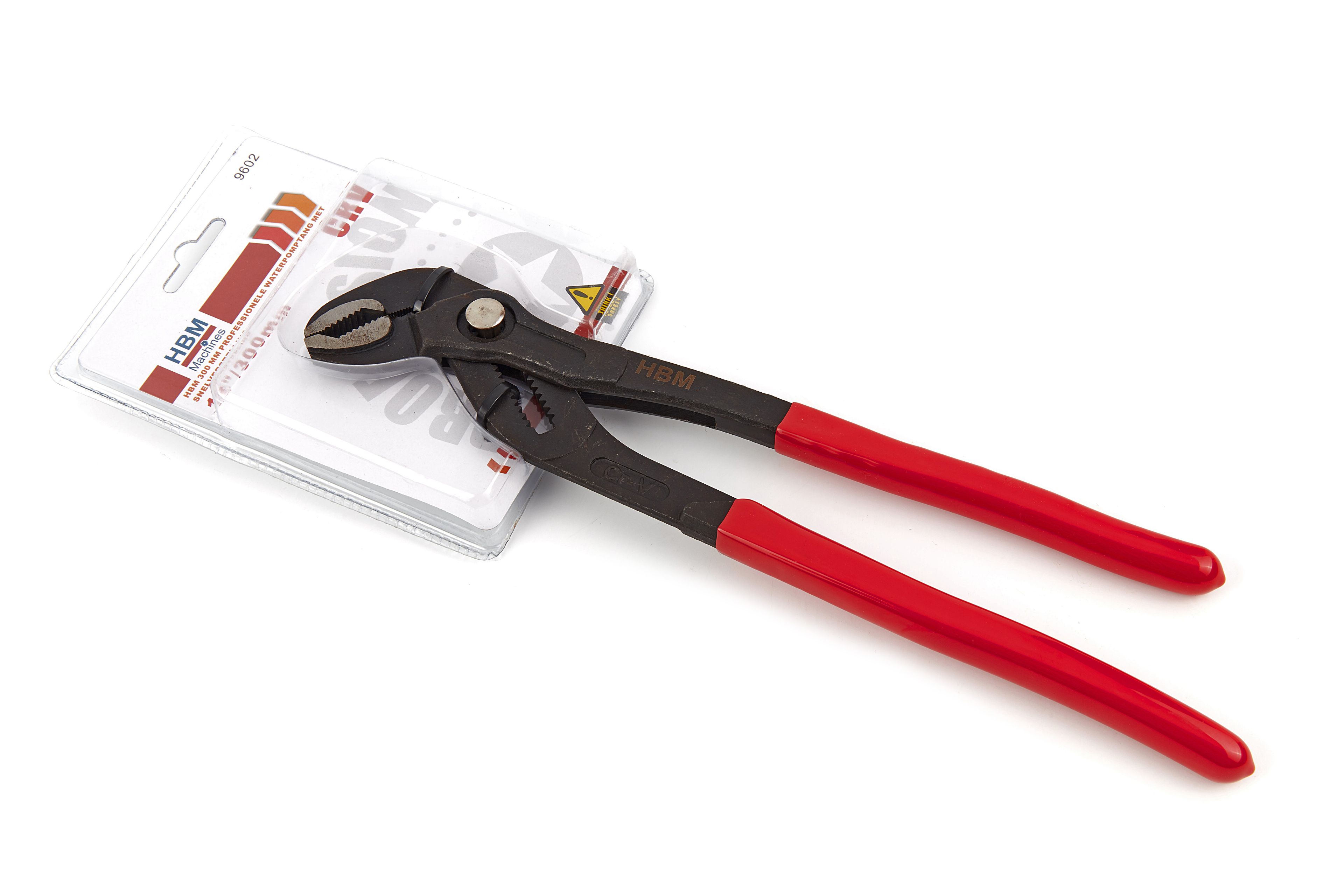 HBM 400 mm Professionele Waterpomptang Met Snelverstelling Image 10