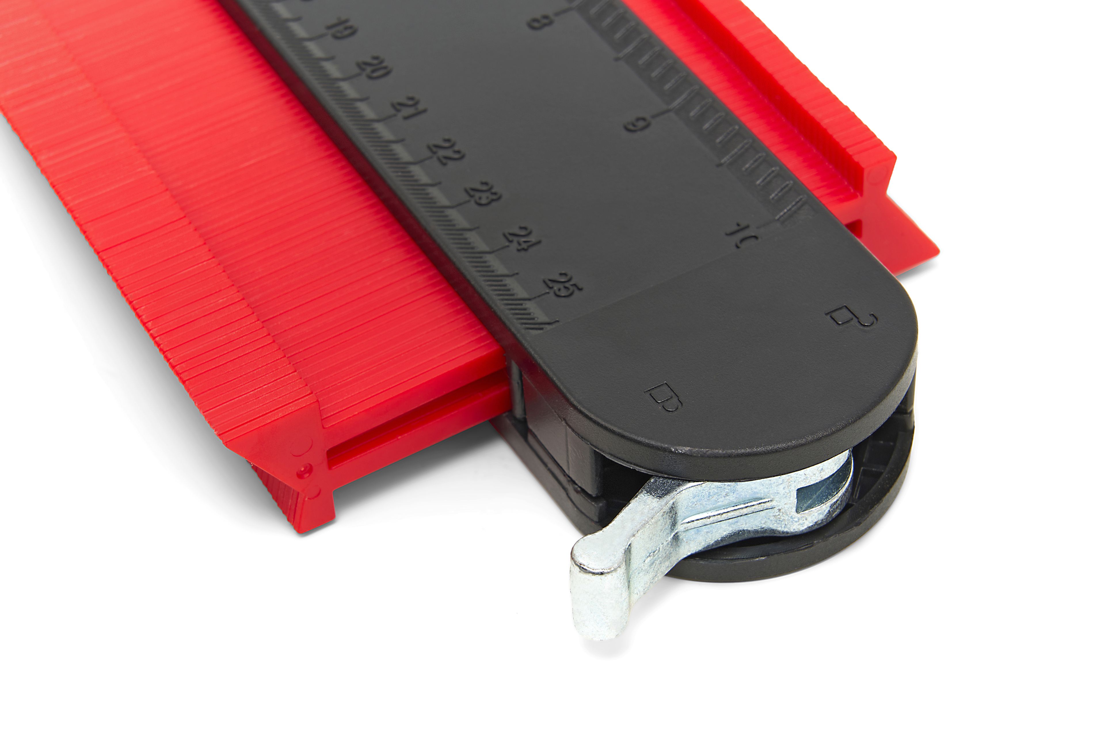 HBM 305 x 130 x 21 mm Professionele Magnetische Profielmal met Vergrendeling en Waterpas Image 5