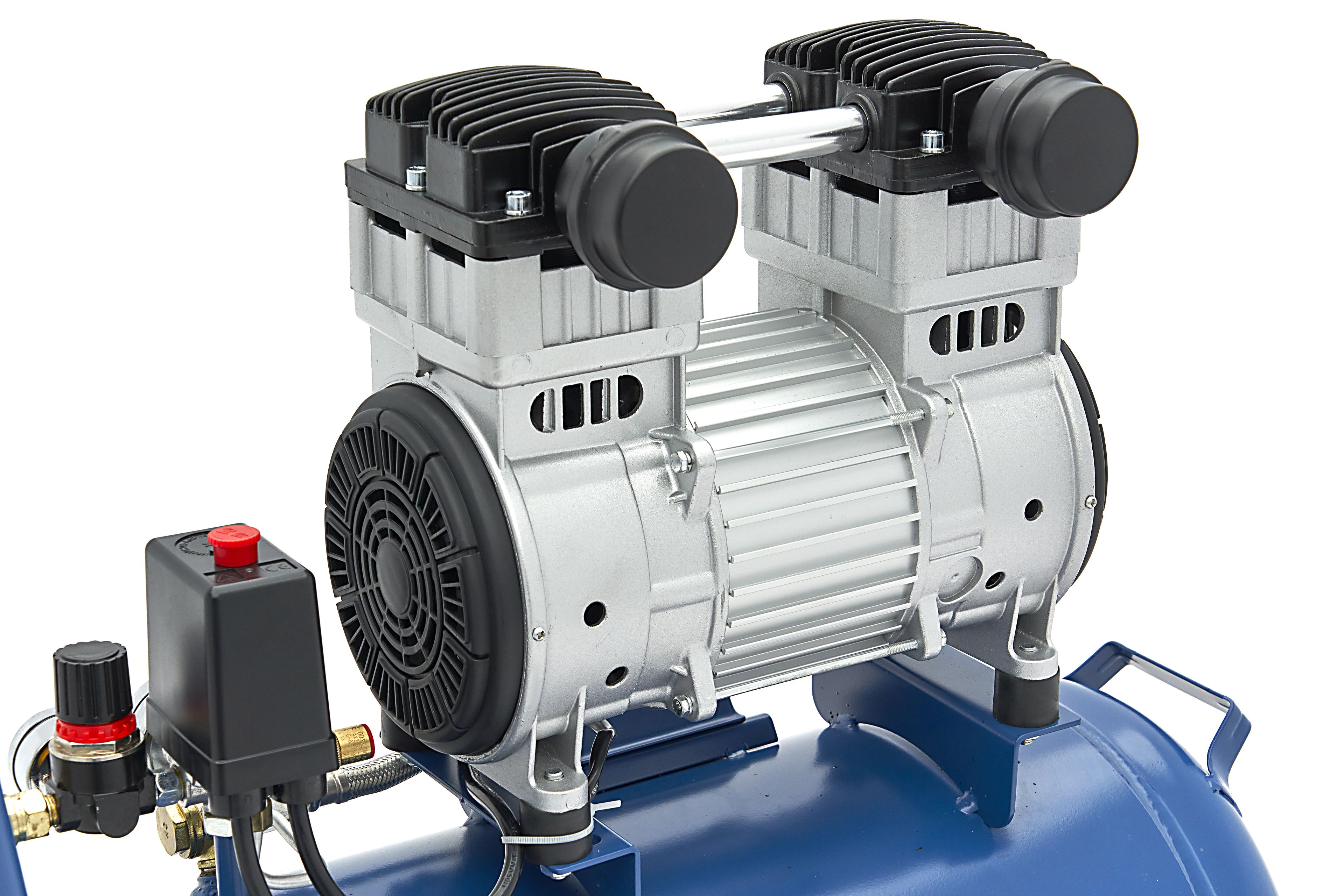 HBM low-noise olie vrije compressor 50 liter Image 9