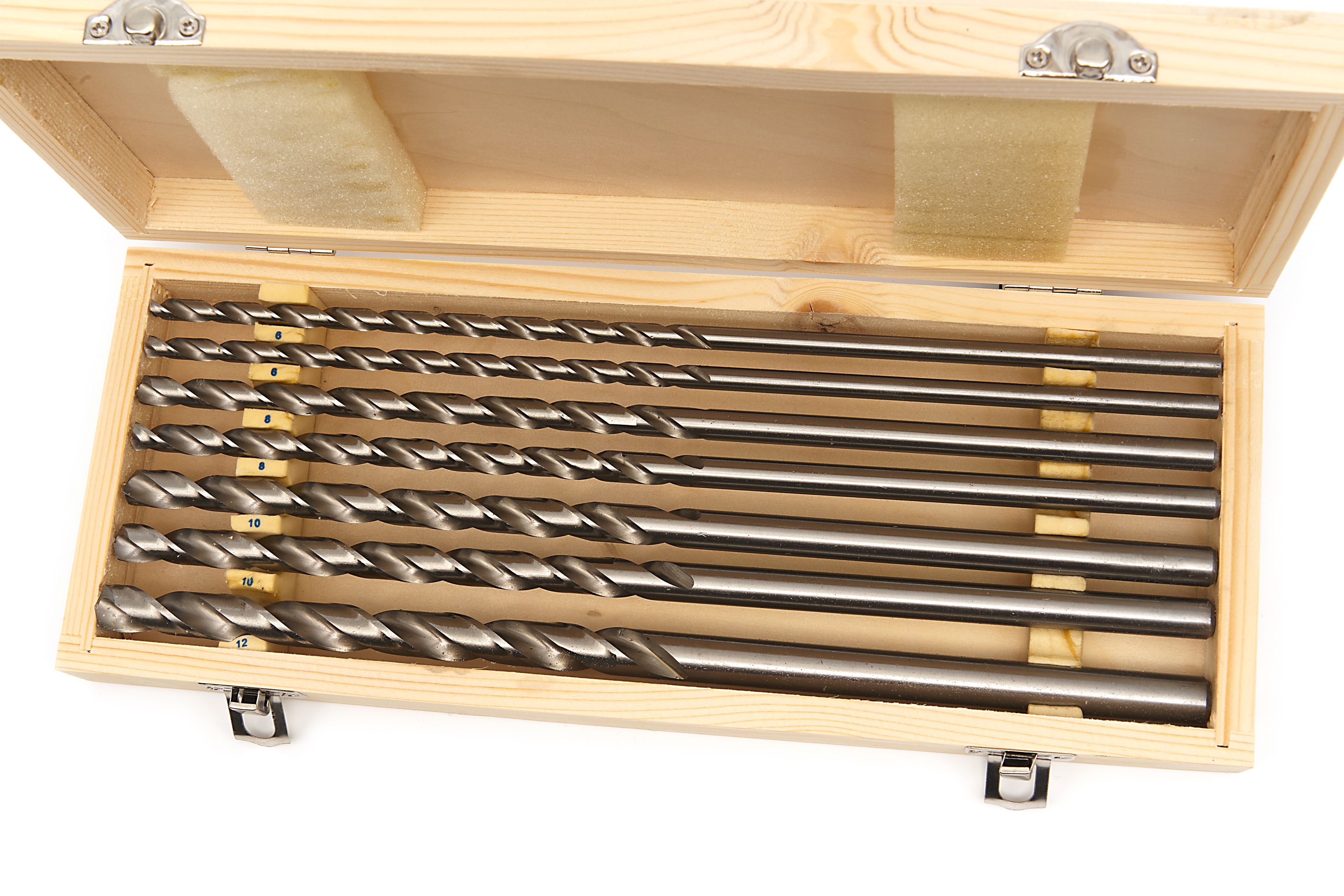 Set di punte HSS lunghe rivestito 7 pezzi 00310 Image 2