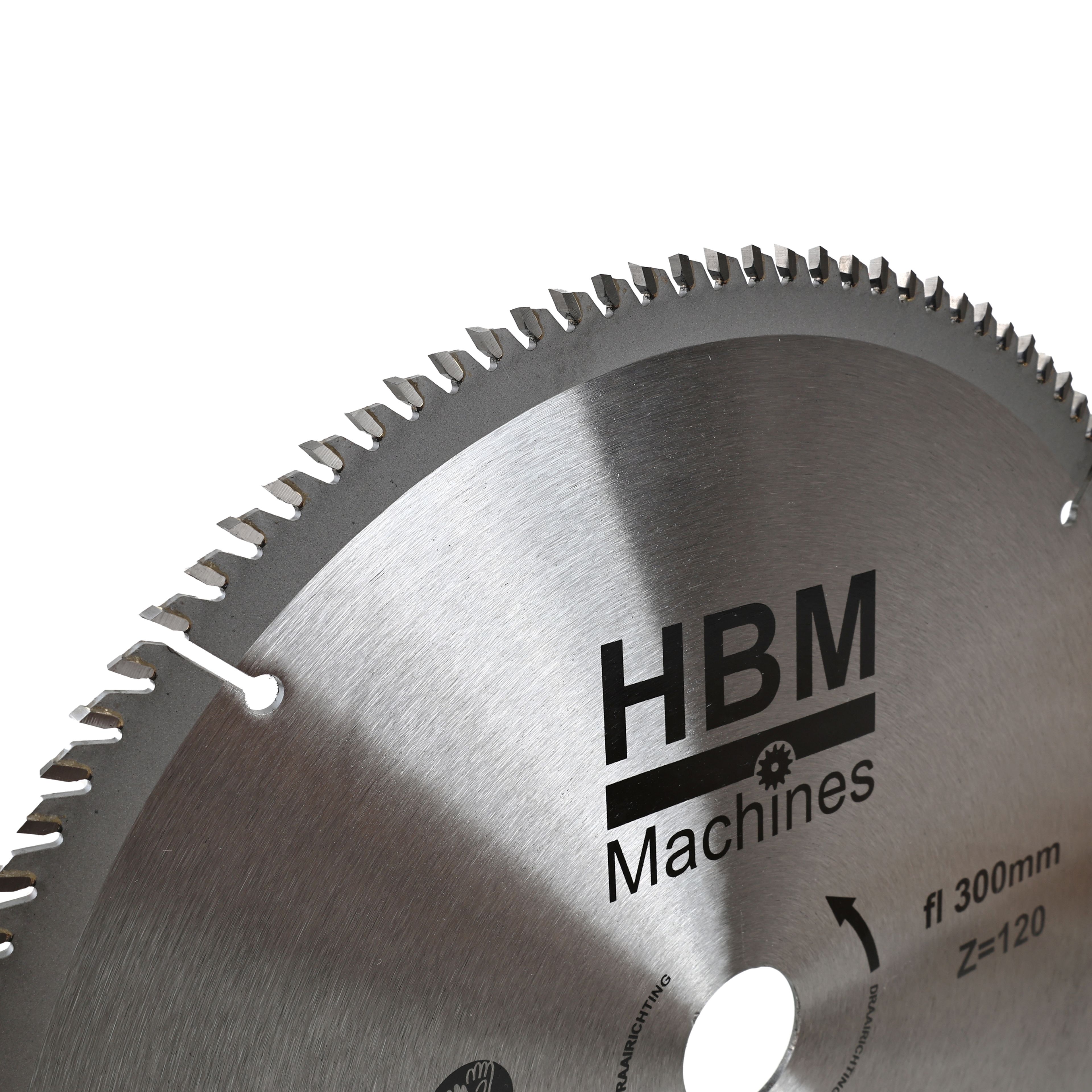 HBM 300 mm HM Cirkelzaagbladen 120 Tanden Image 3
