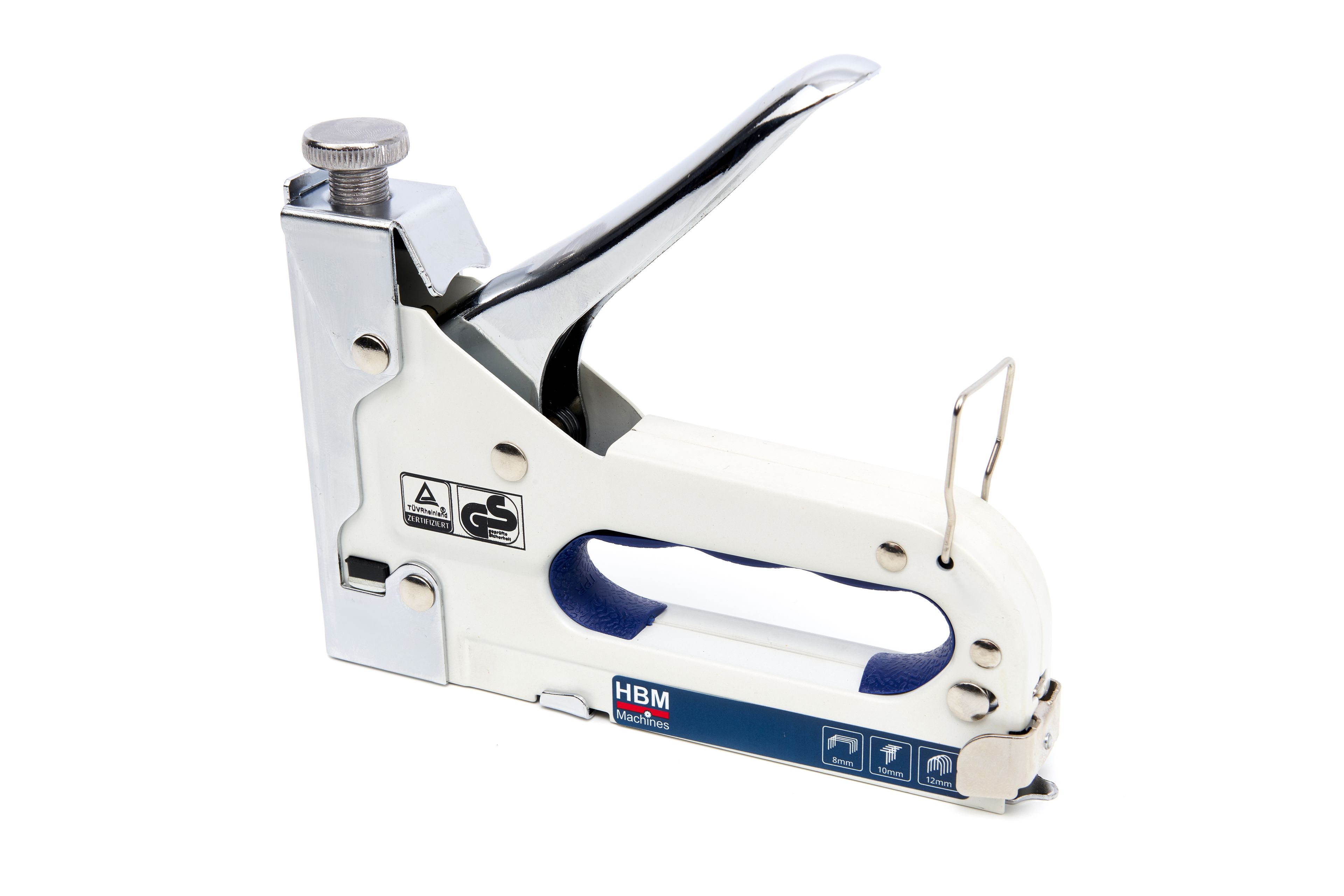 HBM 3 en 1 Handtacker en acier, agrafeuse pour agrafes, agrafes et clous Image 3