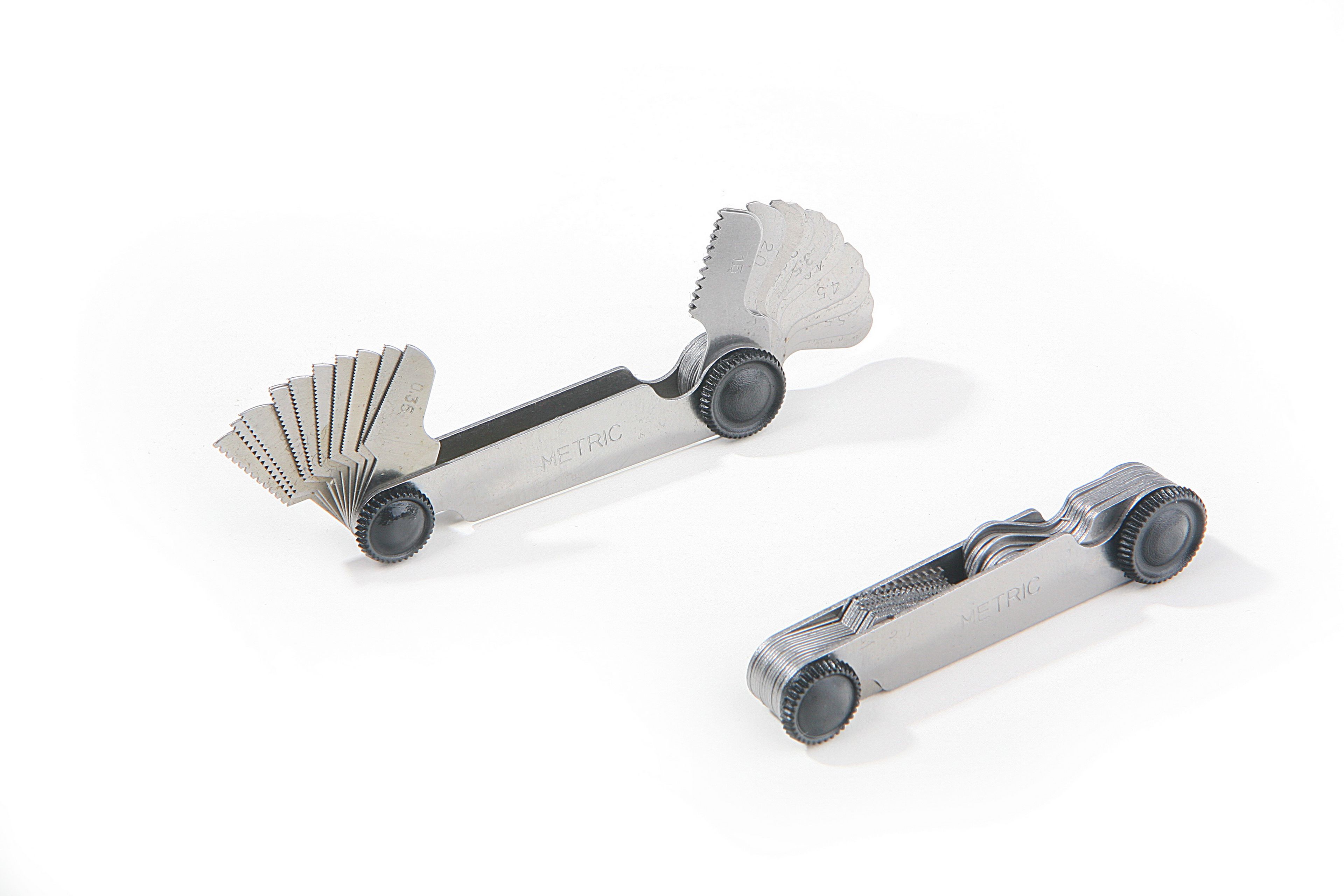 HBM 52 Delige Draadmeter Metrische / Withworth Image 2