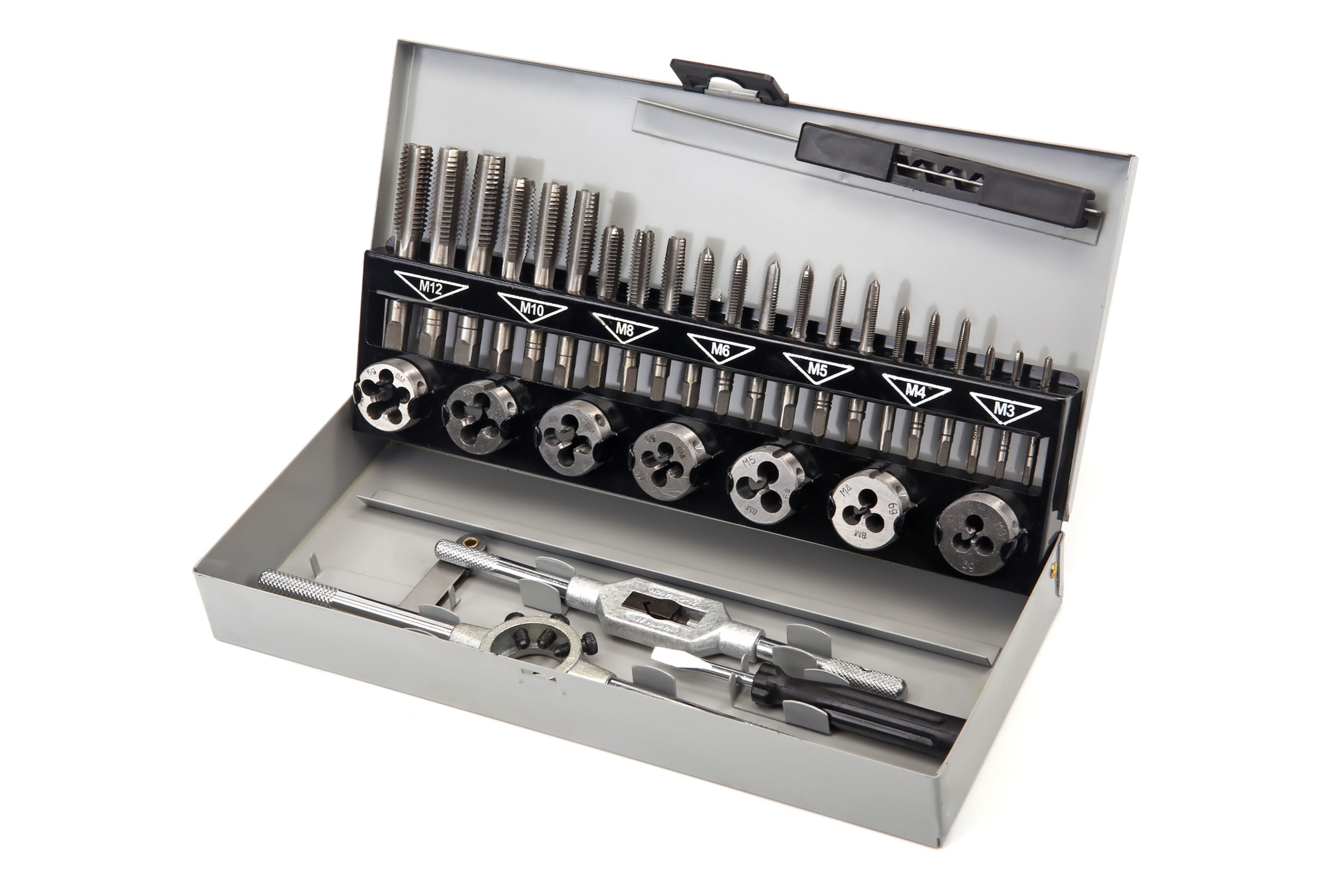 Mannesmann 32-teiliger Gewindebohrer- und Schneidsatz - 53250/B