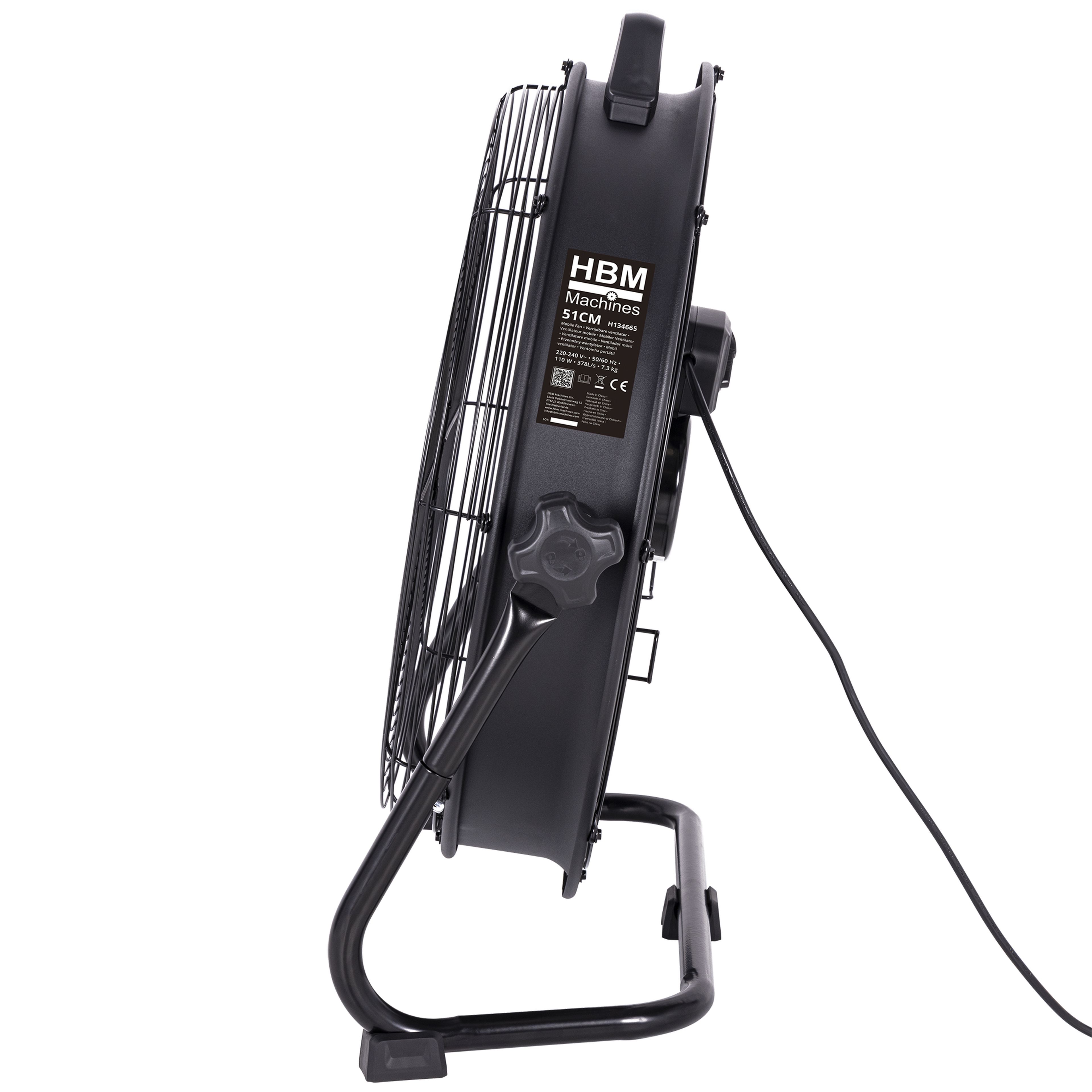 HBM Ventilateur avec Poignée 51 cm Image 7