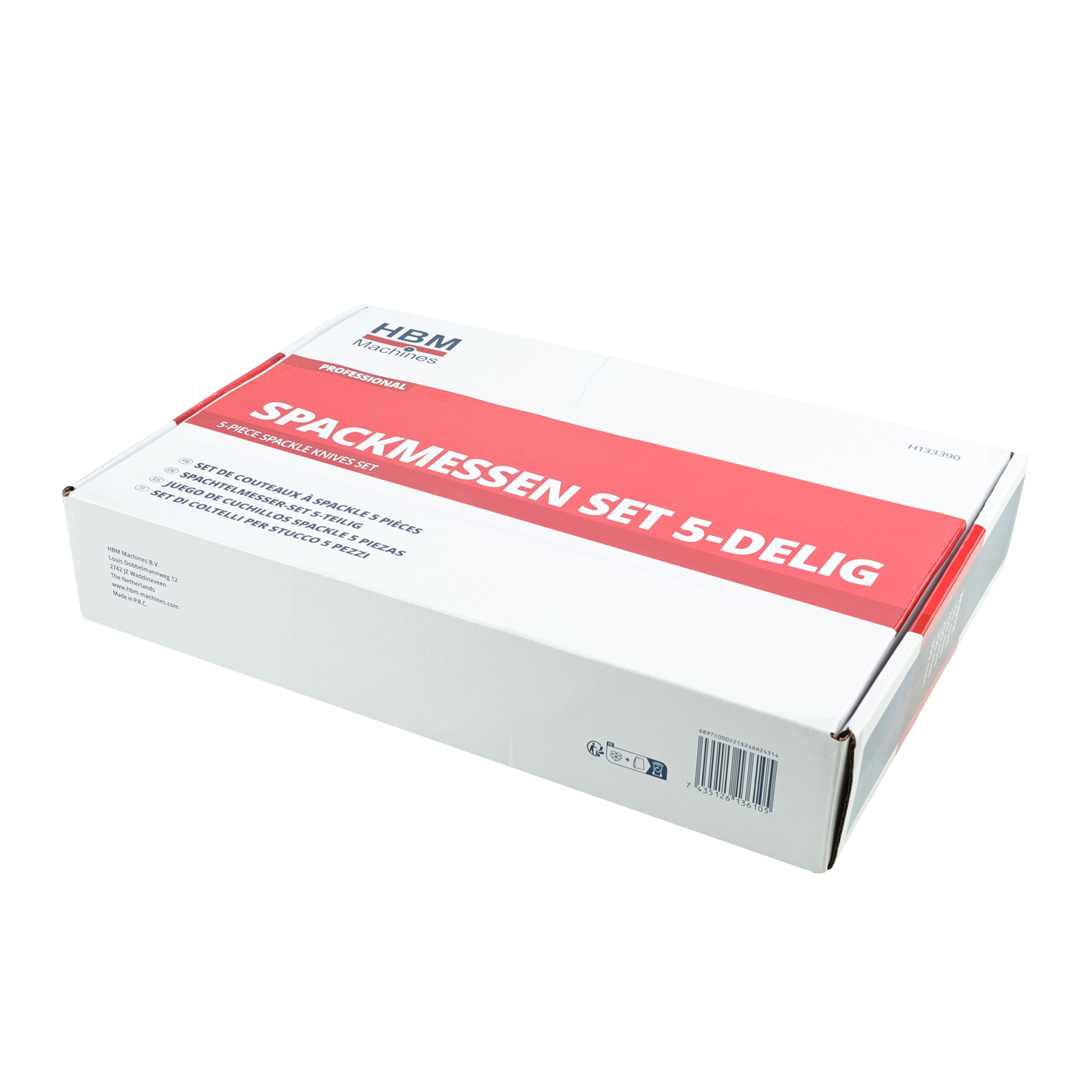 HBM Spackmessenset 5-delig Image 3