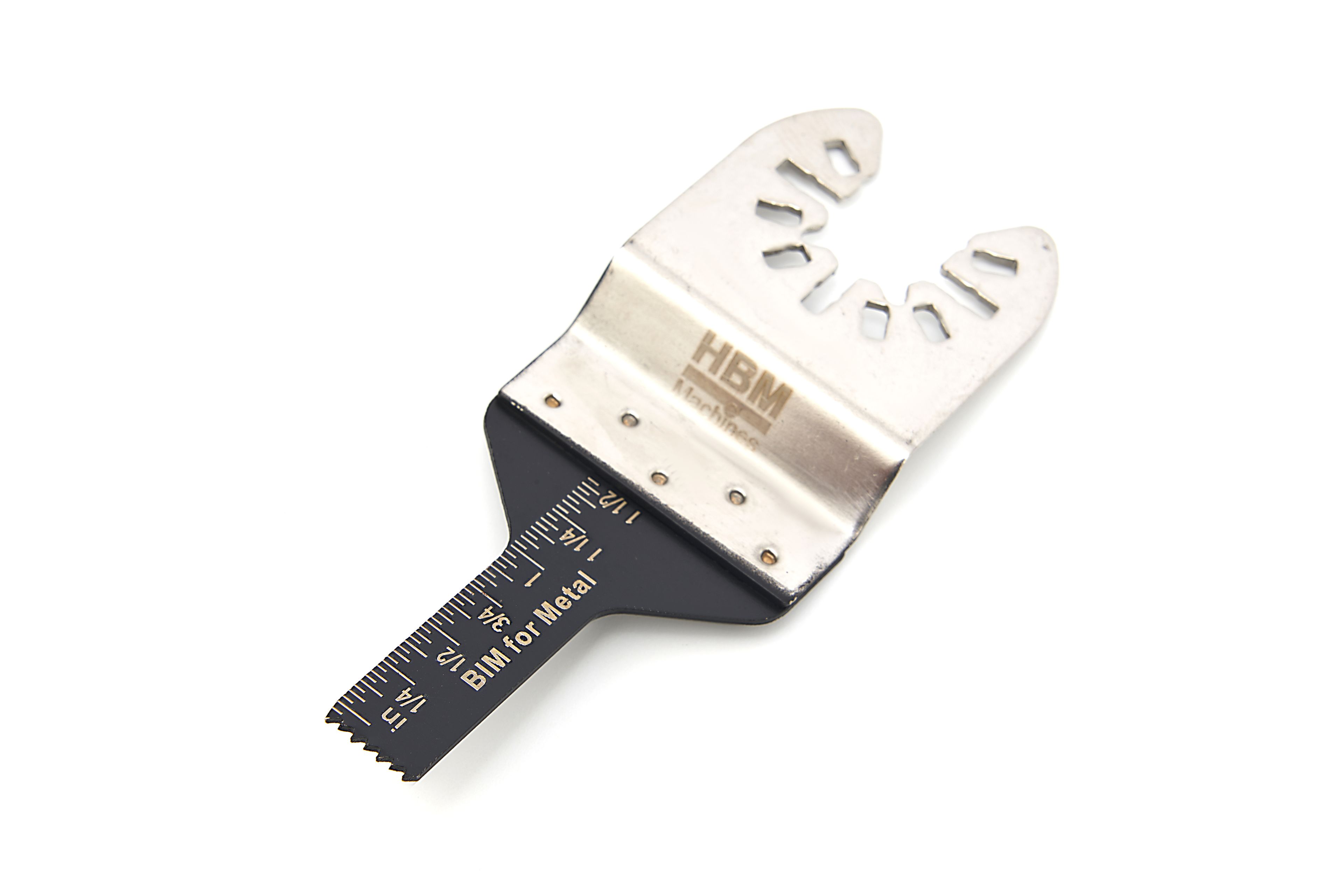 HBM 10 mm. Lame de scie bi-métal pour le métal, le bois et le plastique pour Multitool Image 2