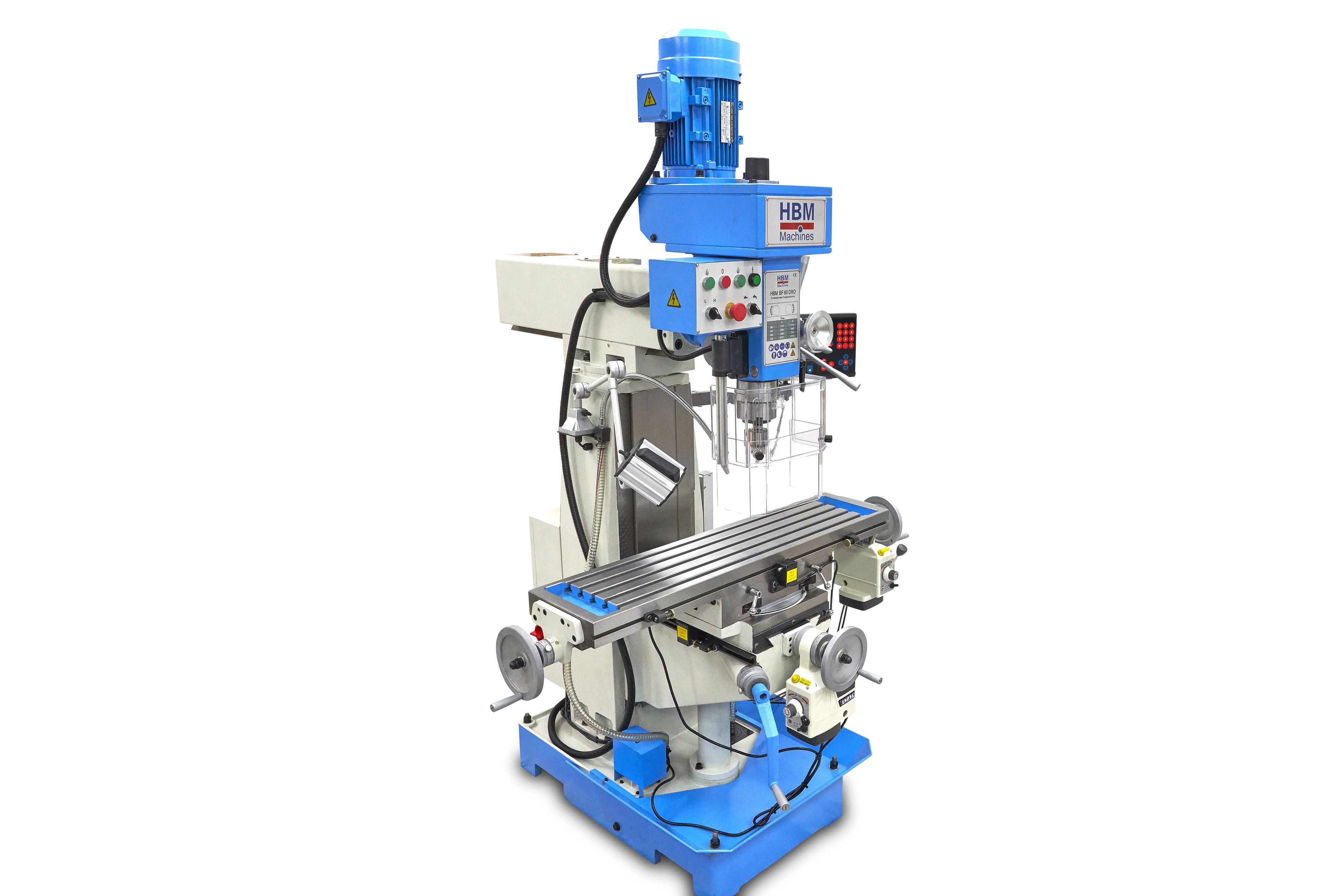 HBM Fräsmaschine BF 60 Profi digitale Anzeige Image 3