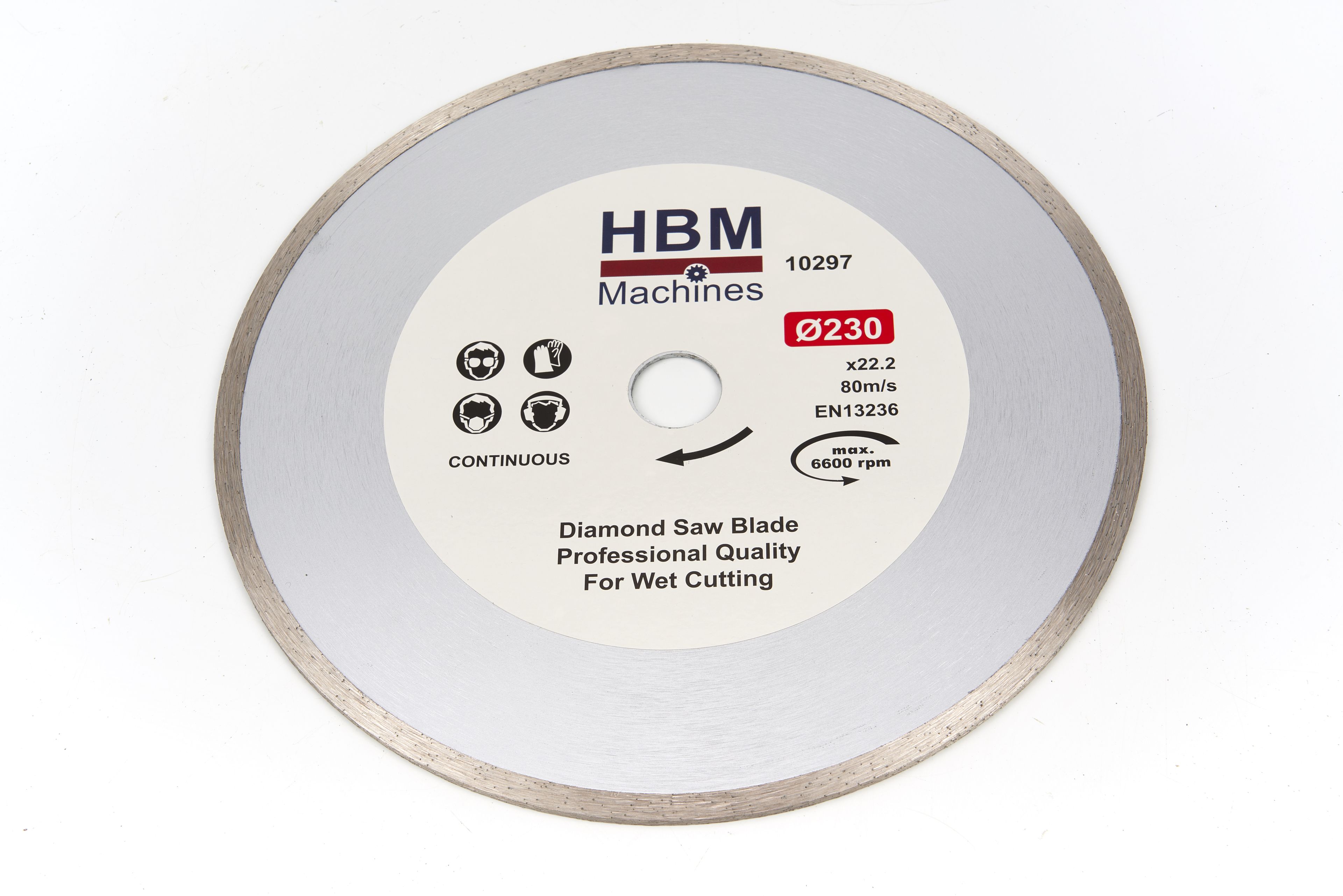 HBM Diamanttrennscheiben 115 mm | Geschlossen Image 2