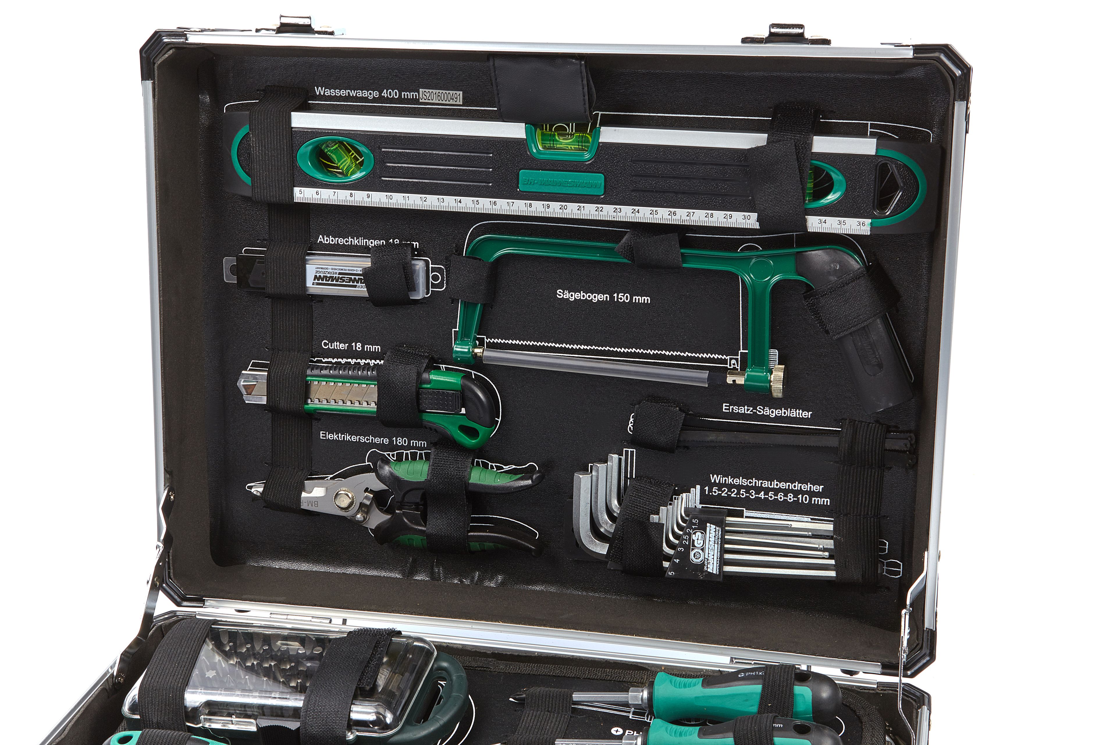 Mannesmann Caja de herramientas de 160 piezas - 29078 Image 5