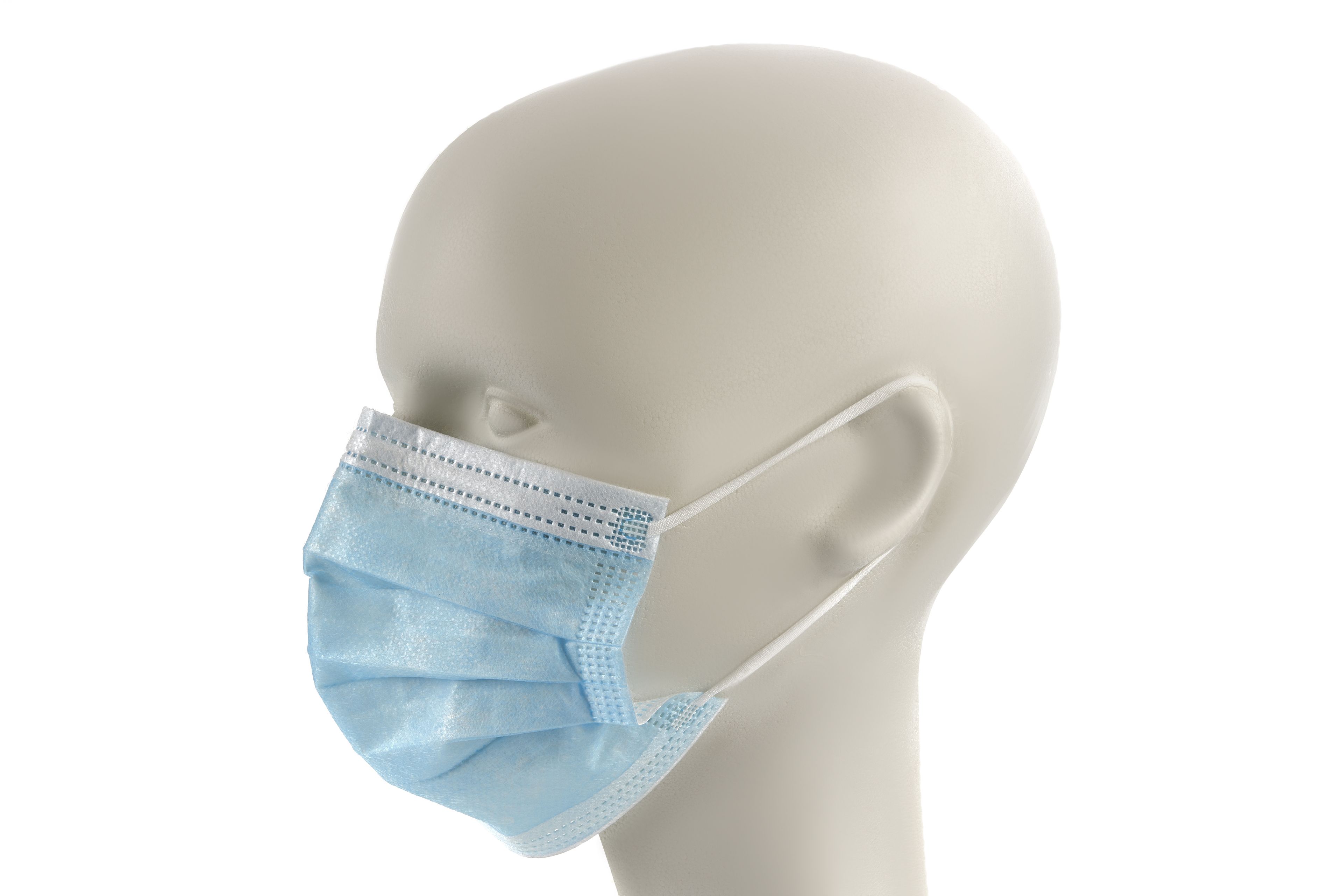 HBM 50 pièces de bouchons à 3 couches pour utilisation dans les transports publics