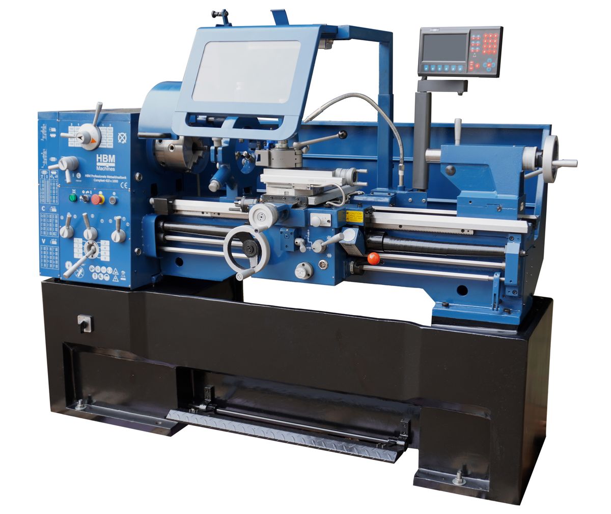 HBM torno para metal 410 x 1500 DRO 400 Volt