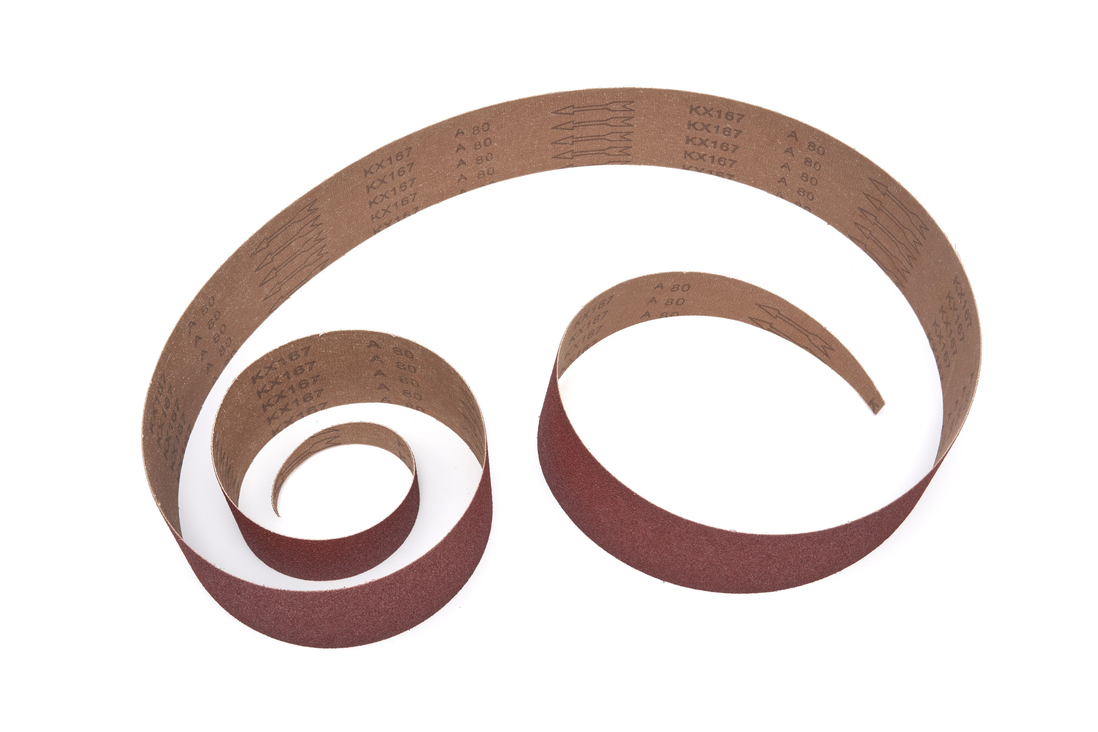 HBM schuurband 3140mm korrel 80 tbv  HBM cilinderschuurmachine 405 mm, 5 stuks Image 4