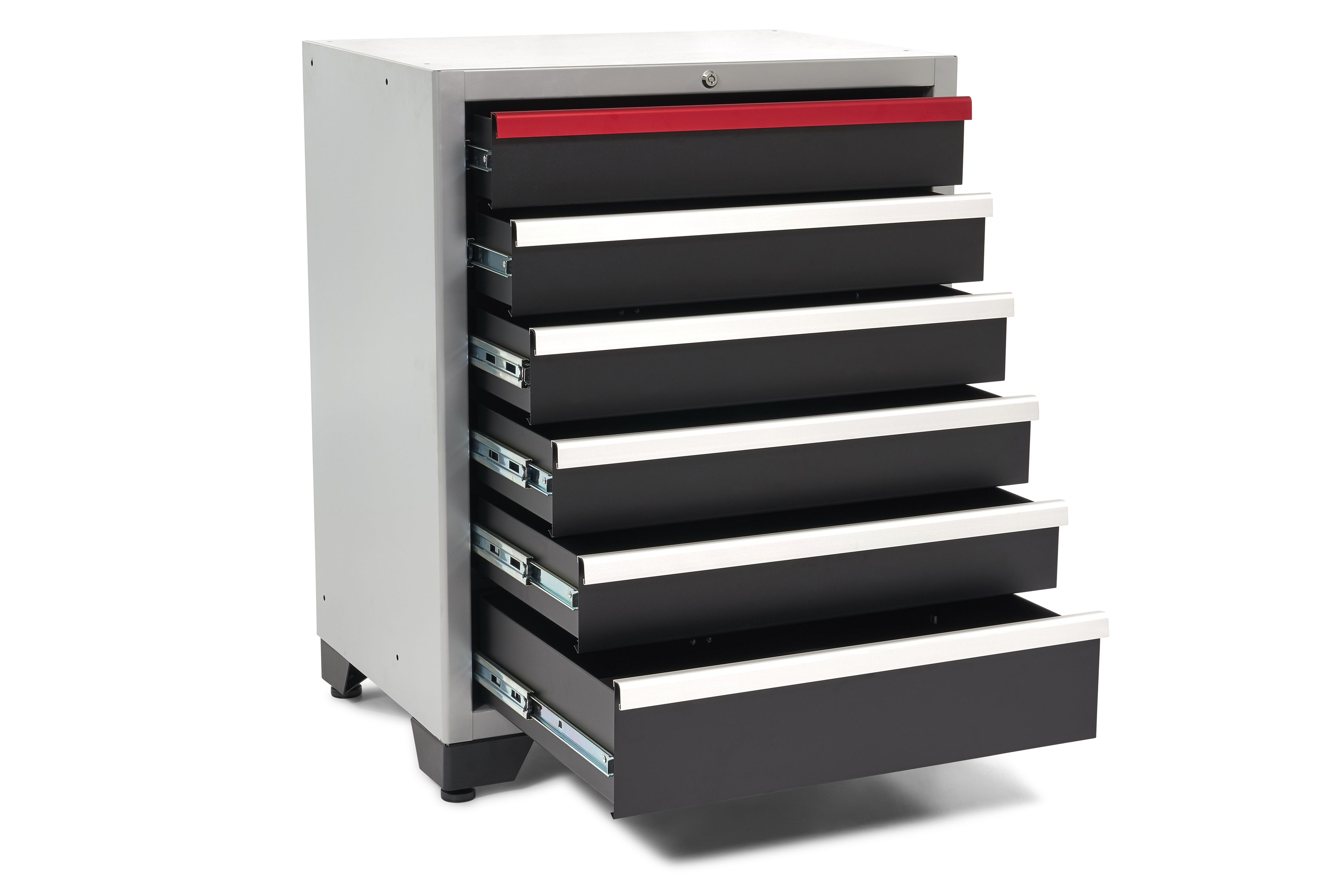 HBM Armadio portautensili professionale deluxe a 6 cassetti per l'arredamento di officine Image 5