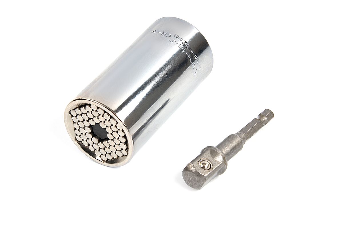 Llave de vaso universal HBM - Juego de llaves de vaso - de 11 mm a 32 mm - Gator Grip