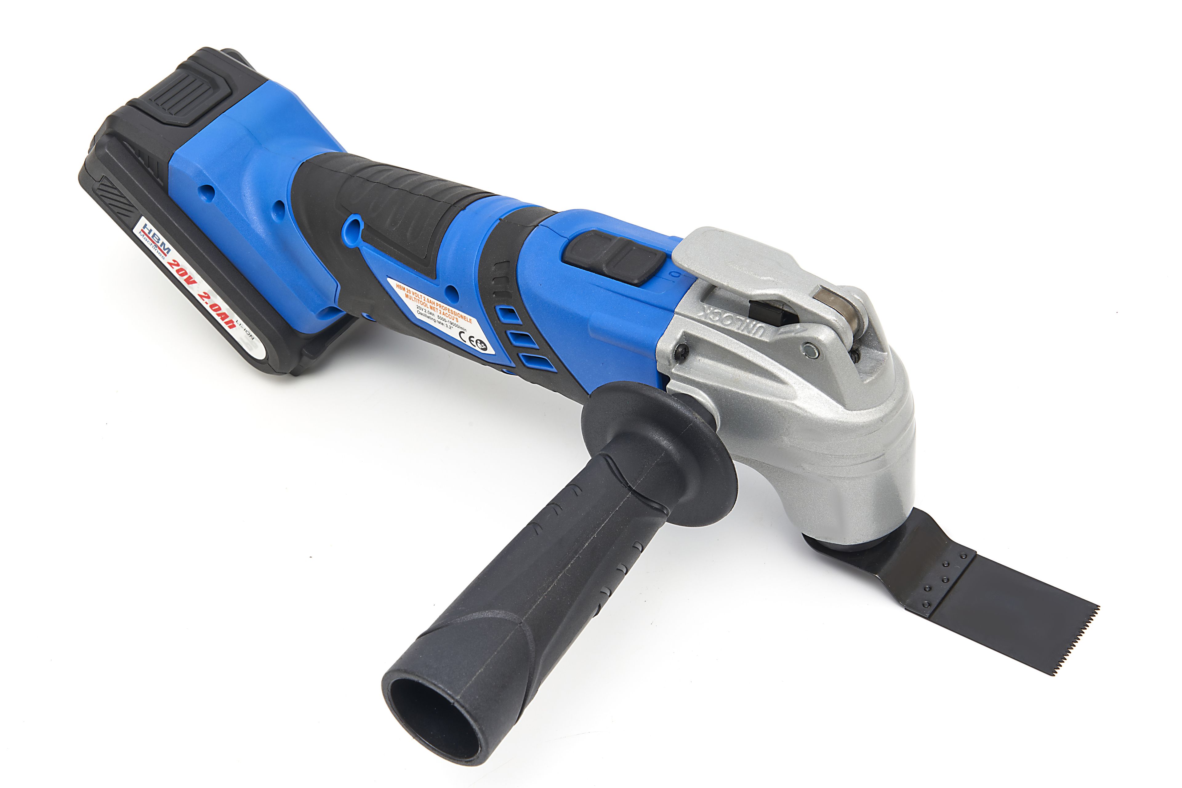 HBM 20 Volt 2.0AH Multitool Professionale Con 2 Batterie Image 7