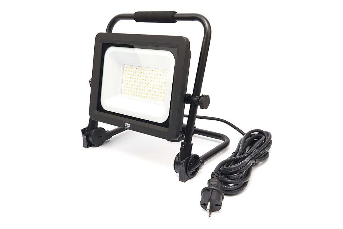 HBM foco LED de obra 6500 K, clase 2