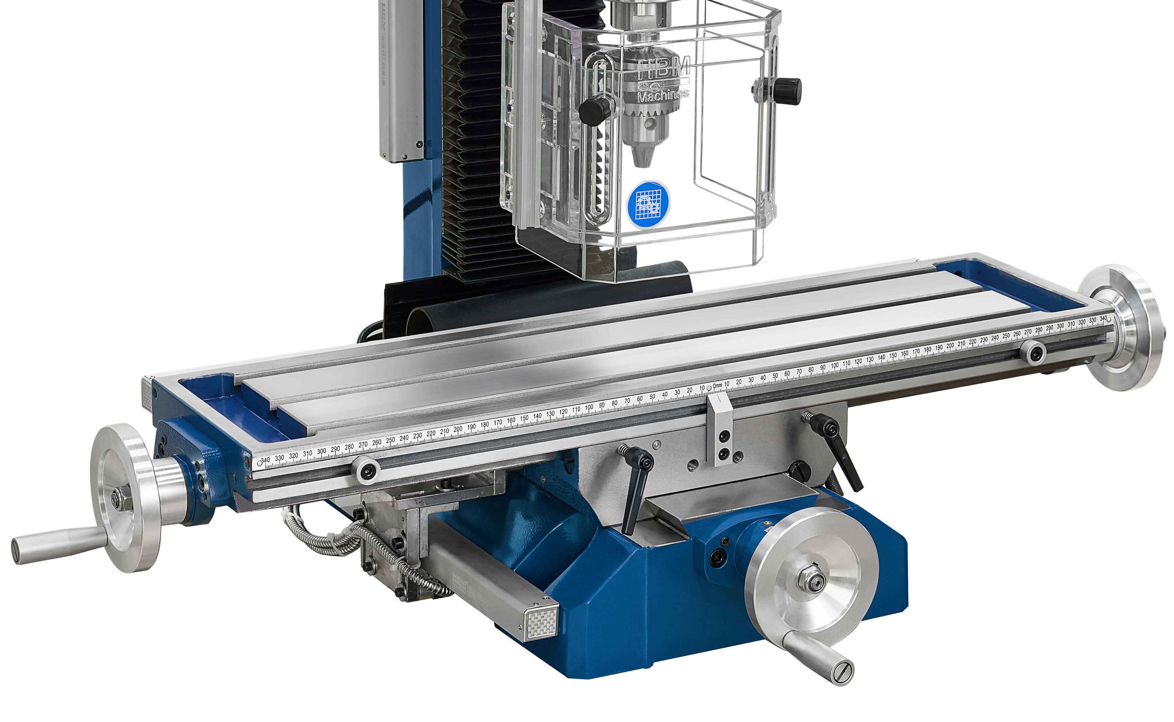 HBM freesmachine BF 28 profi vario digitale uitlezing Image 5