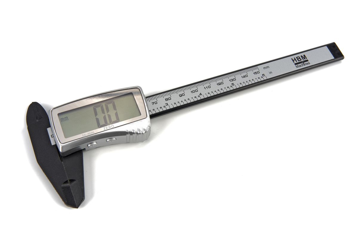 HBM 150 mm. Calibrador digital con gran pantalla