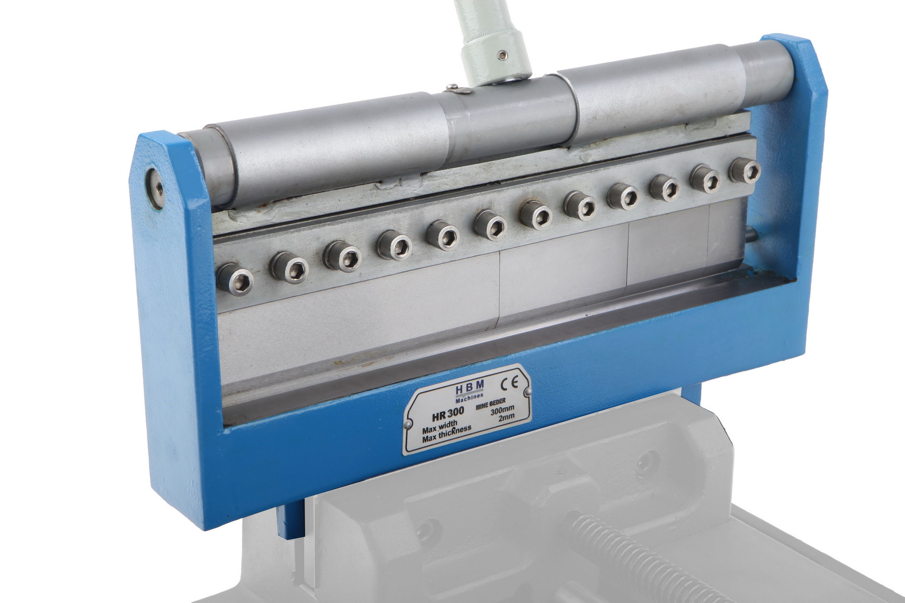 HBM 2 x 300 mm Piega per lamiera da utilizzare nella morsa Image 3