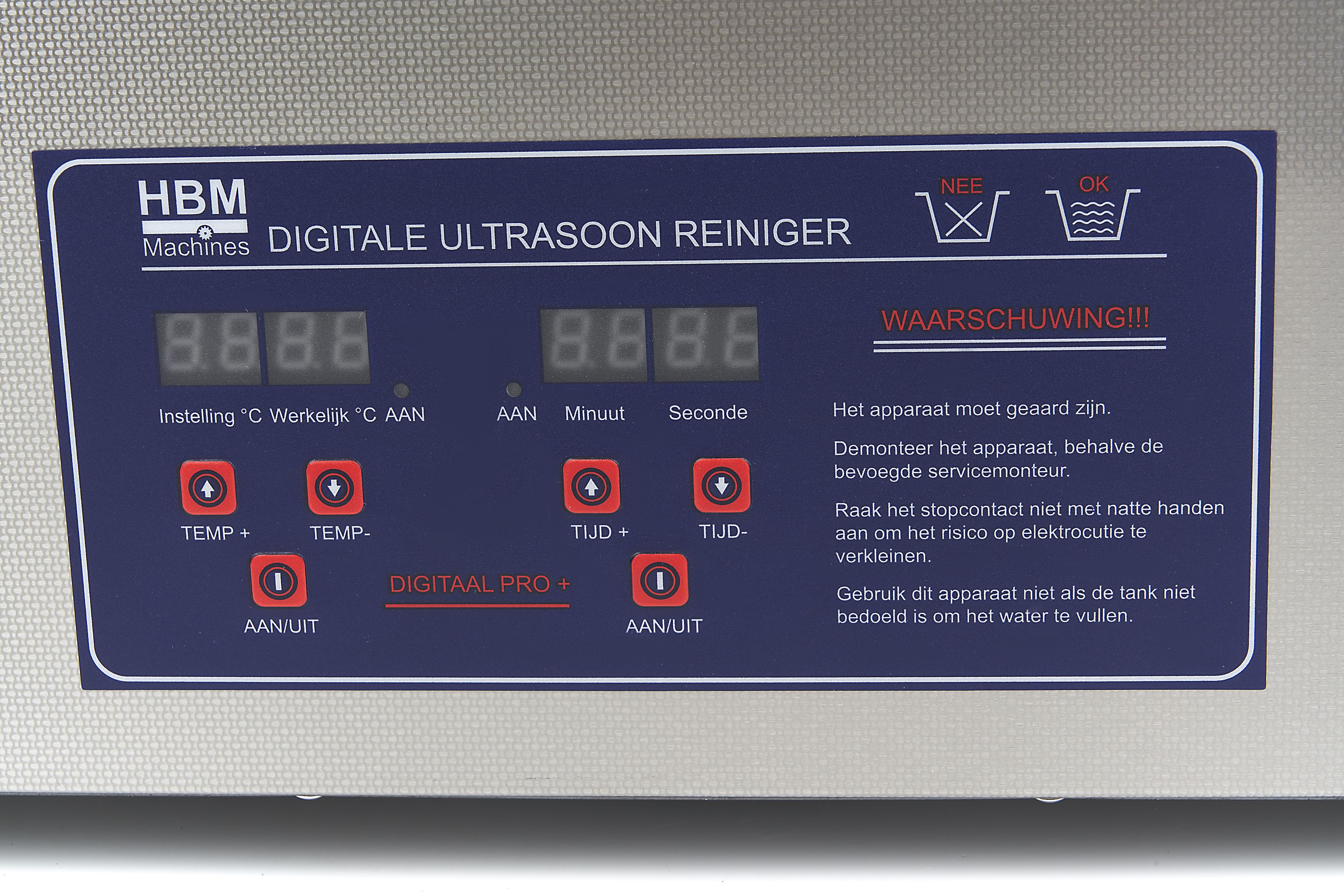 HBM Professionelle Ultraschallreiniger 30 l Image 6