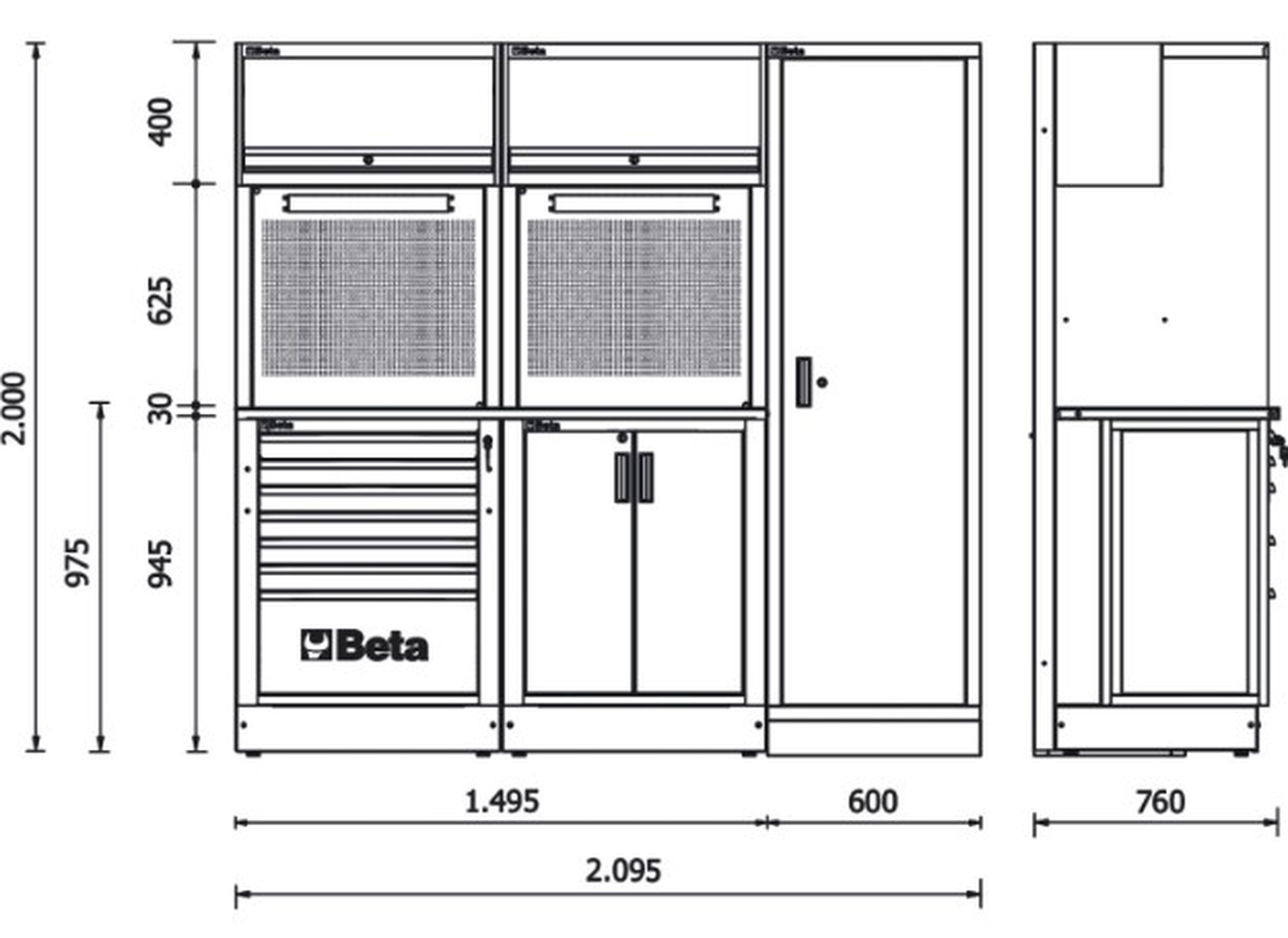 Beta werkplaatssysteem RSC50 2.0 D Image 7