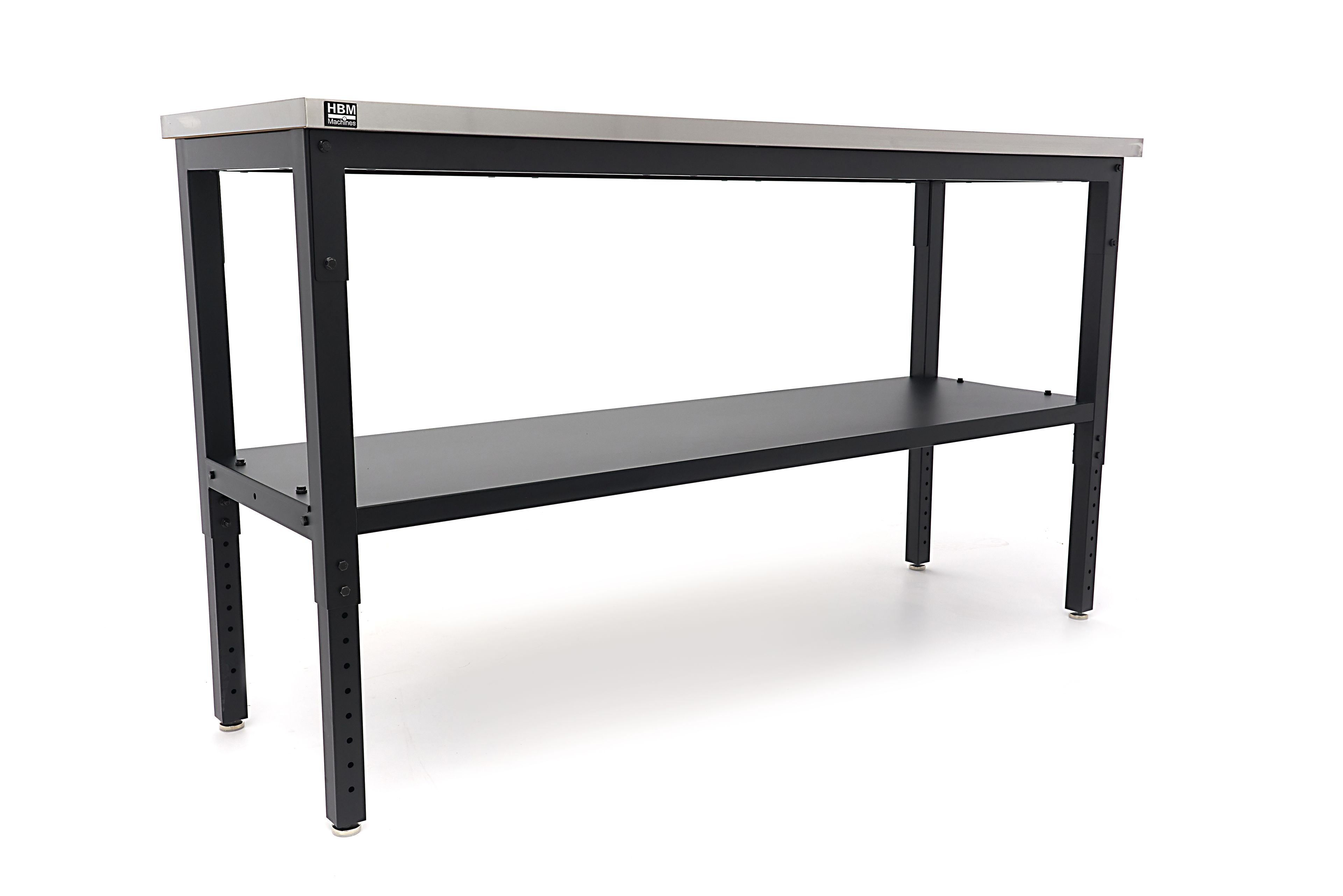 HBM Arbeitstisch Edelstahl 182 cm Image 6