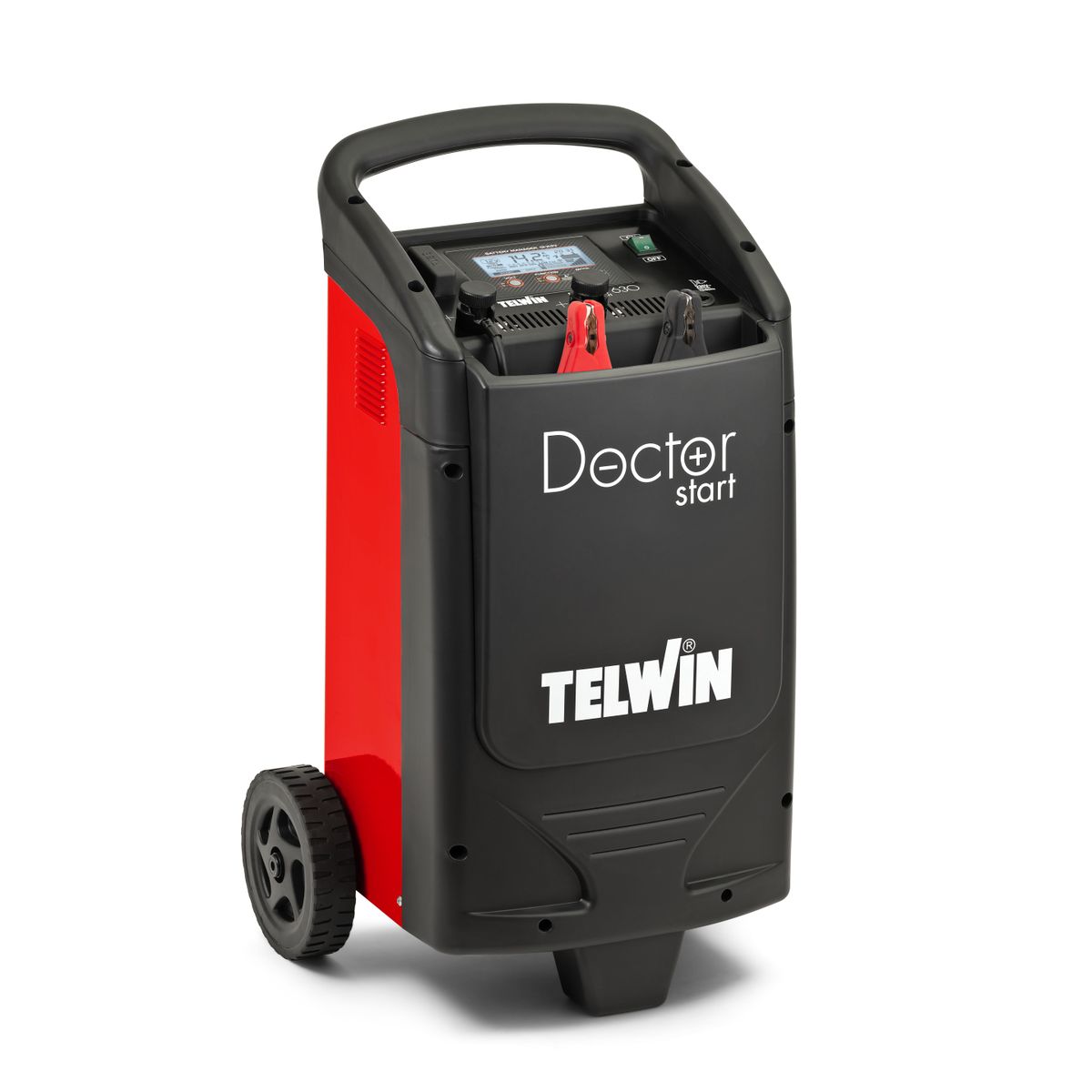 Doctor Start 630 Cargador de batería móvil, arrancador, 230 voltios, 12 - 24 voltios