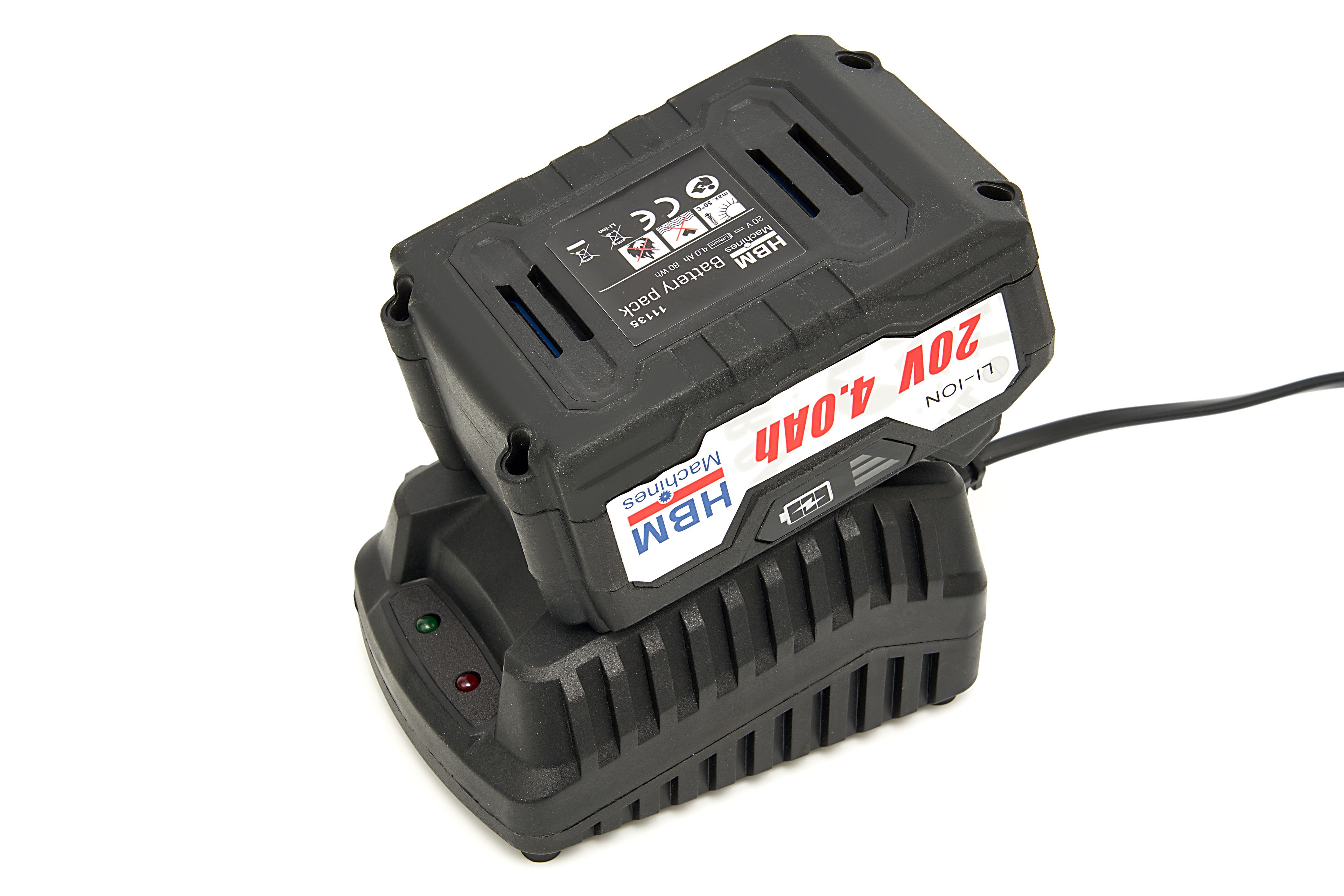 HBM 20 Volt 4,0AH Batterie pour HBM scie alternative, scie circulaire, scie sauteuse Image 14