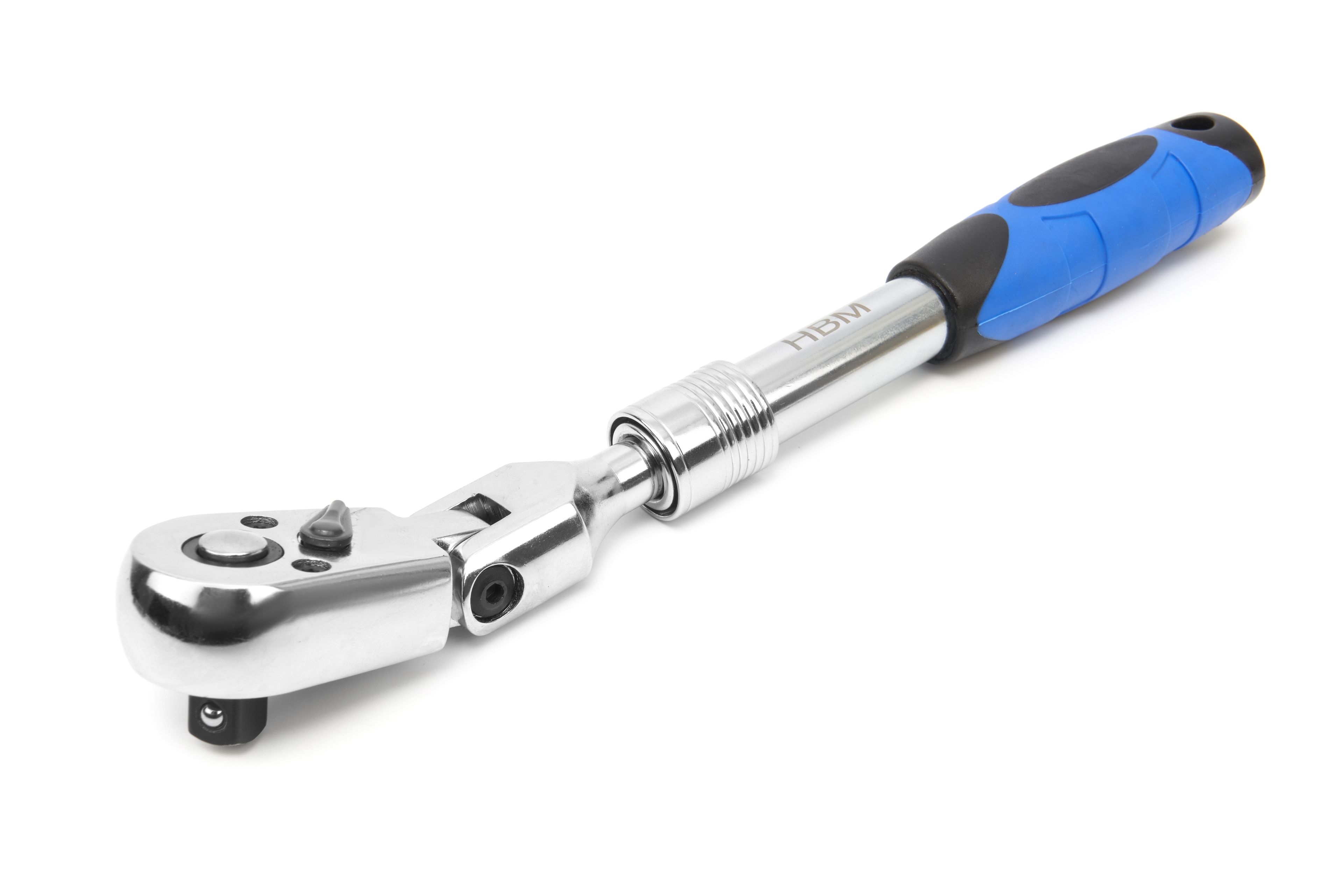 HBM 3 pièces, set de cliquets professionnels extensibles avec têtes inclinables Image 5