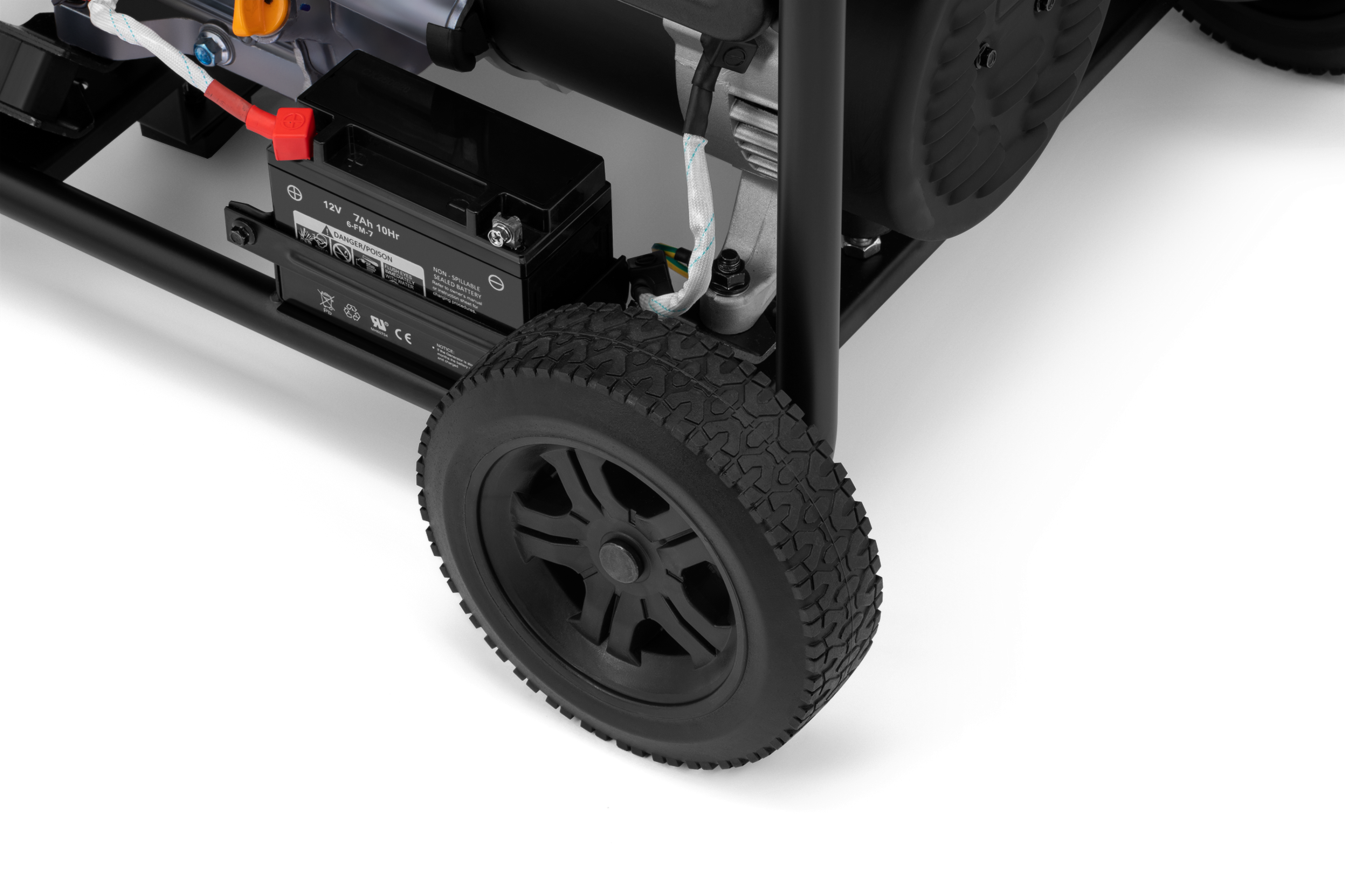 HBM générateur avec moteur à essence de 322 cm³ 230V 5500W Image 9