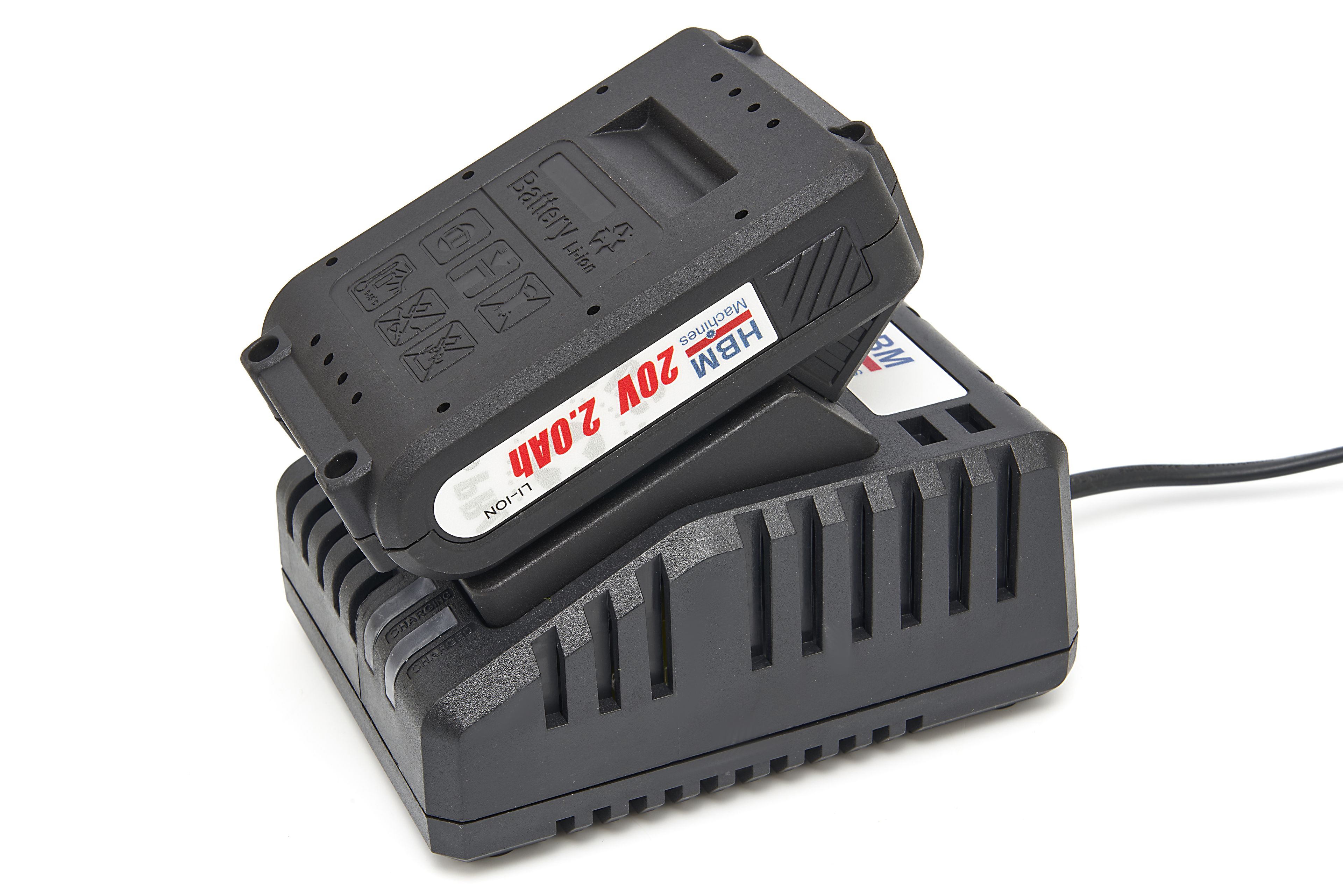 HBM 20 Volt 2.0AH Multitool Professionale Con 2 Batterie Image 16