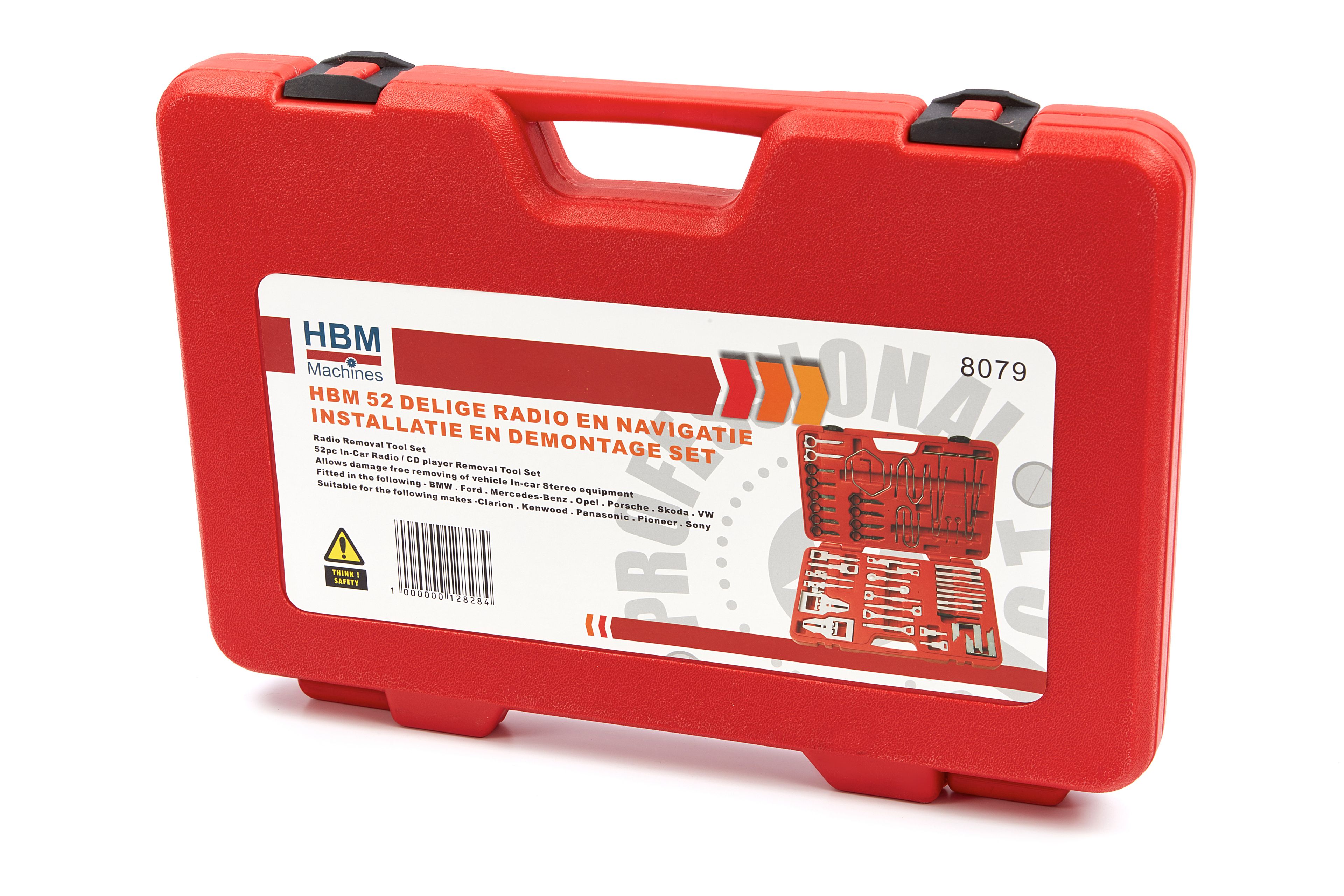 HBM Kit d'installation et de démontage 52 pièces pour radio et navigation Image 4