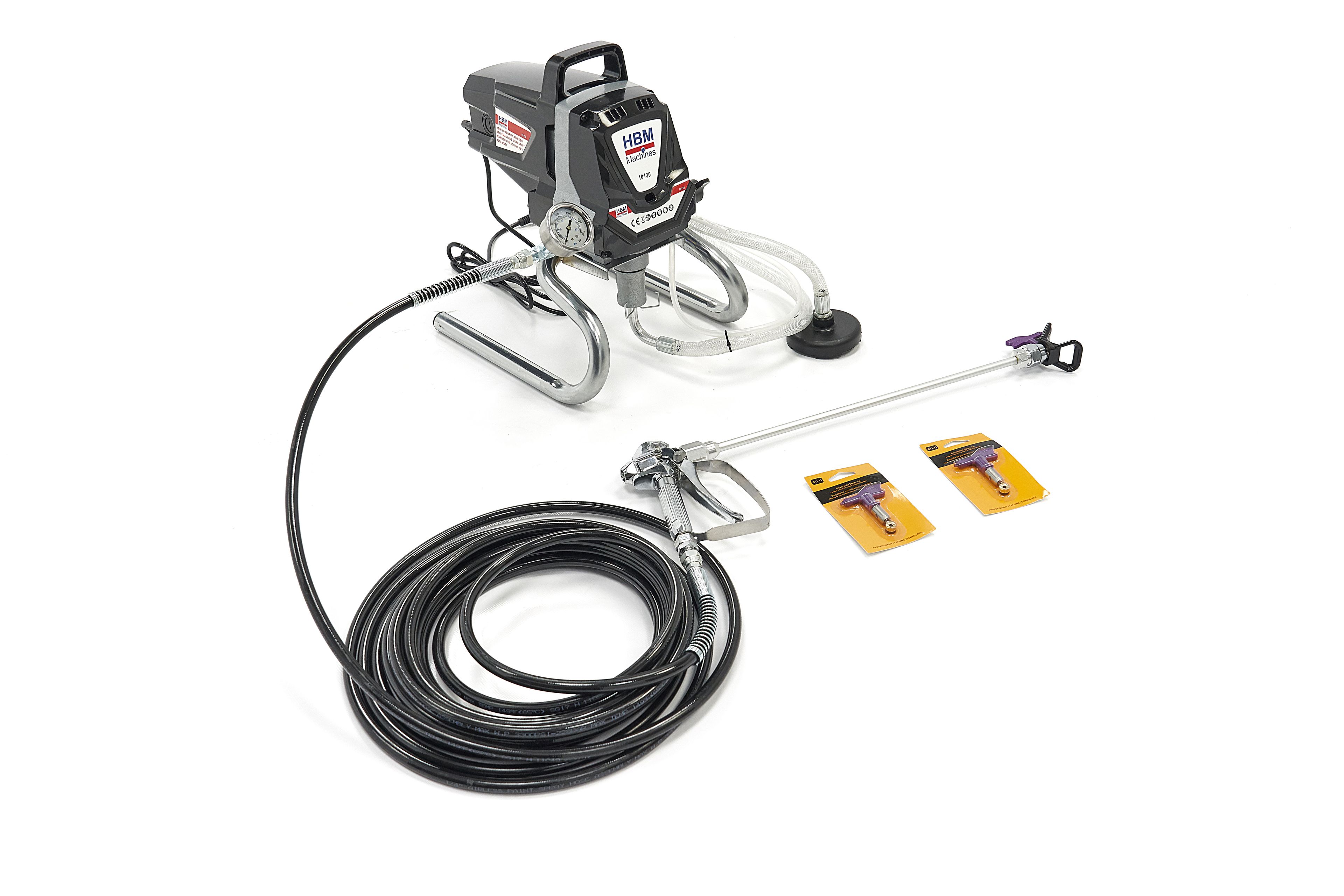 HBM Hogedruk Airless Verfspuitmachine 1010 Watt Image 4
