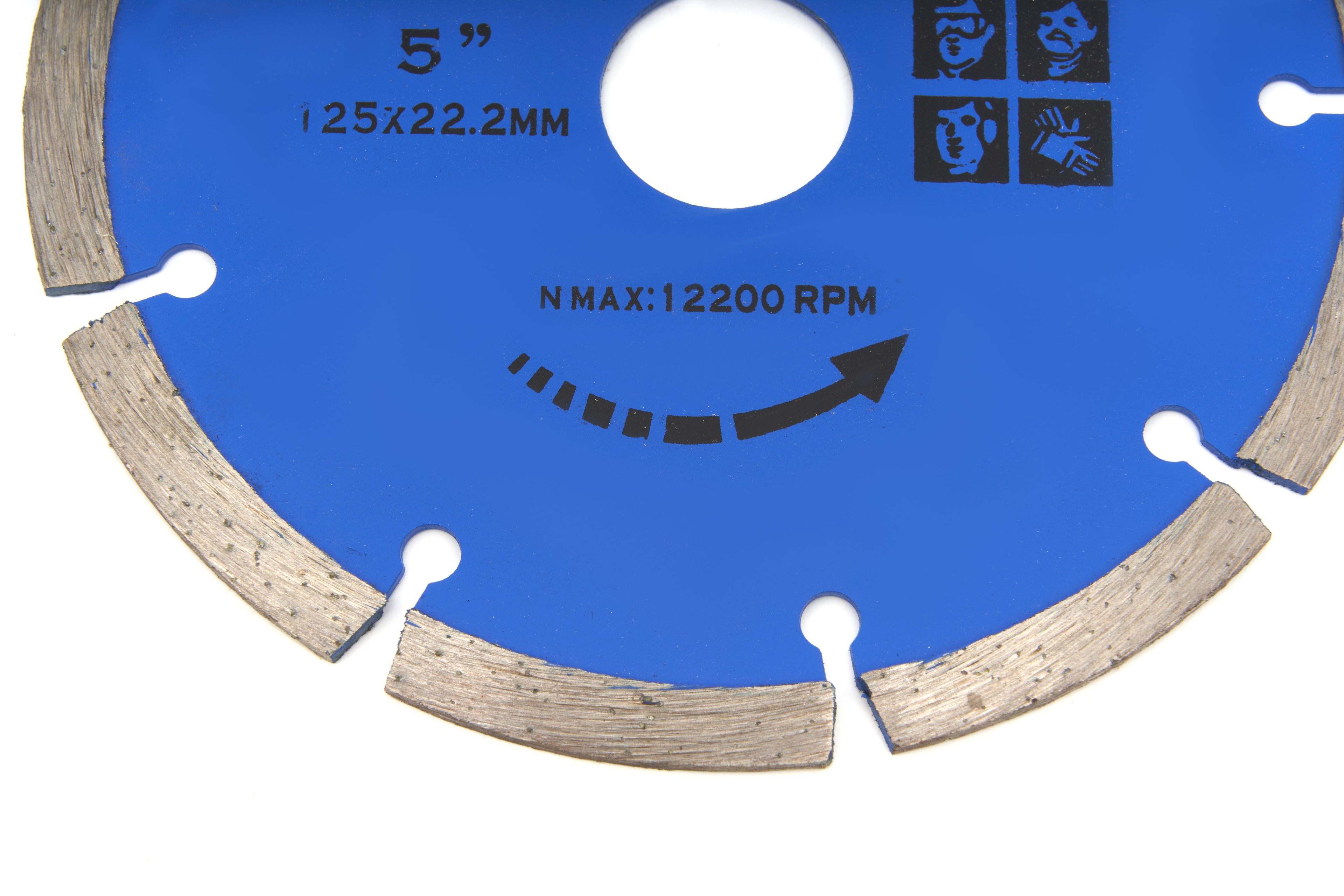 HBM Disque à tronçonner diamanté 125 mm pour la scie à carreaux sans fil Image 3