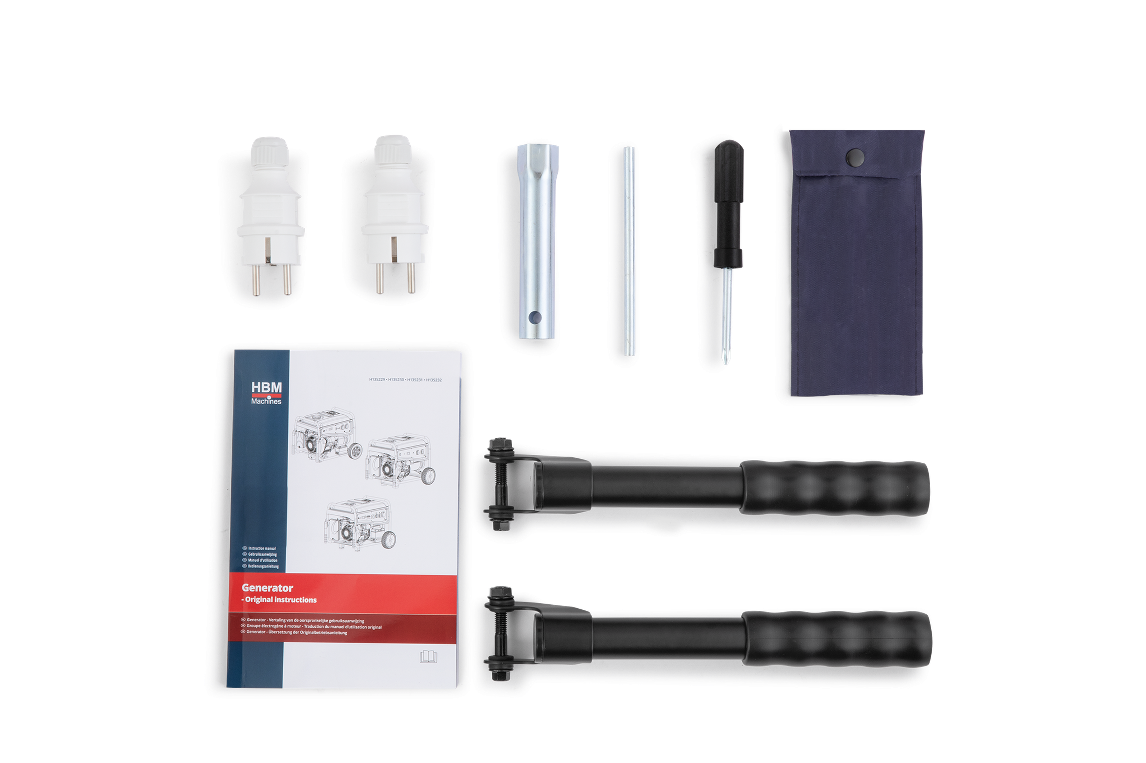 HBM aggregaat, generator 223 cc met benzinemotor 230V 3800W Image 11