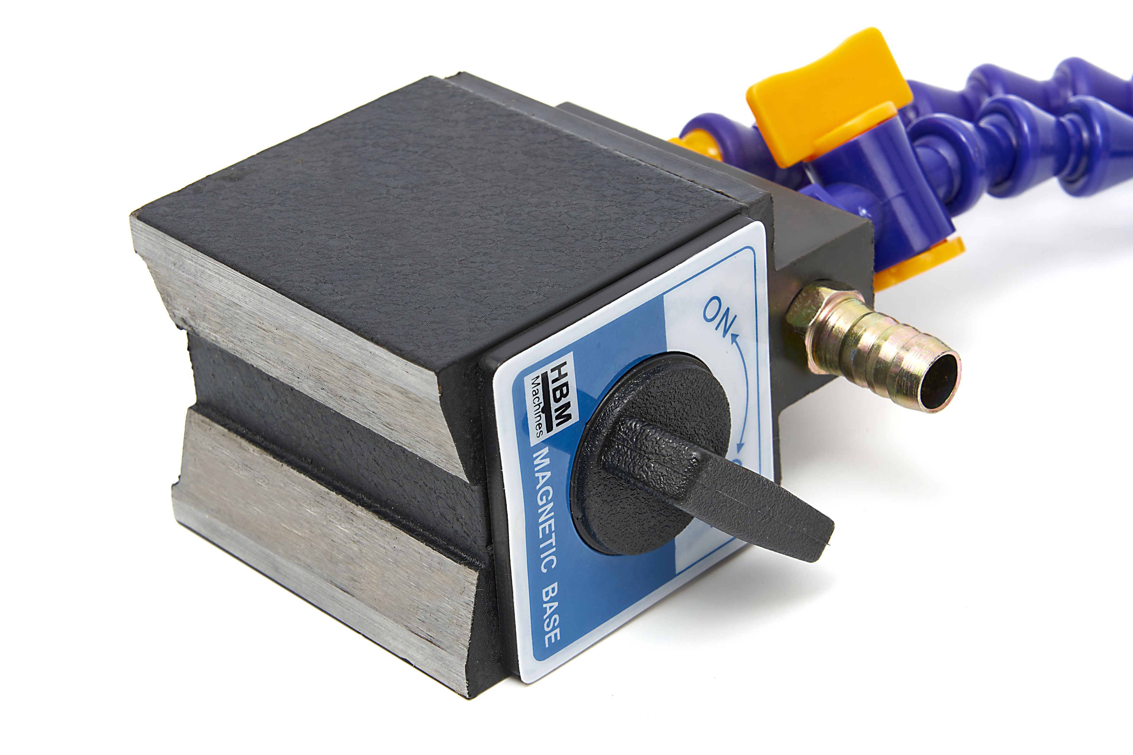 HBM Base magnétique avec 2 x 300 mm. Bras de refroidissement avec robinet Image 4